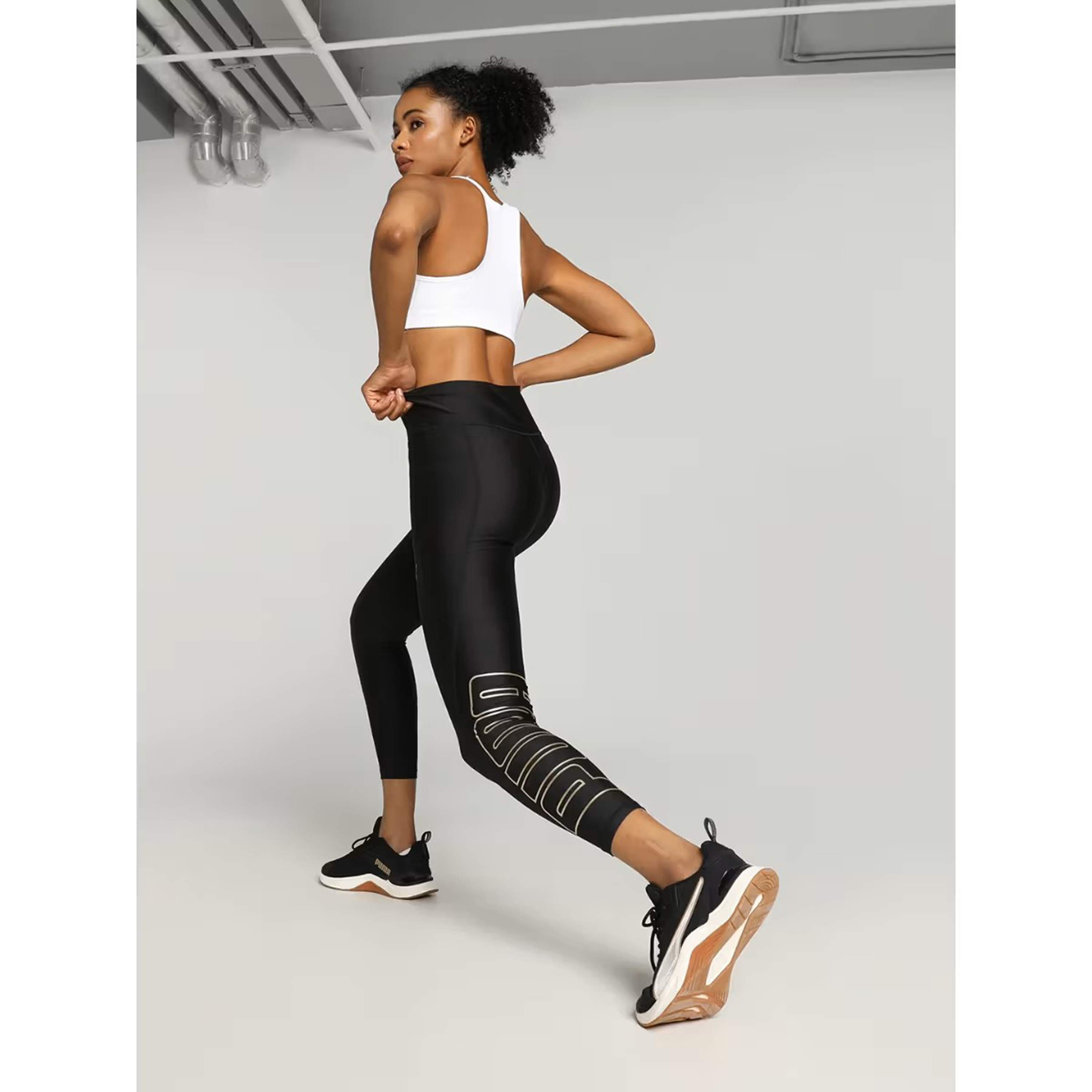 لباس ضيق ذو تدريب نسائي بخصر مرتفع من بوما إيفرسكولبت | 523839-women-clothing-bottoms-leggings-image-4