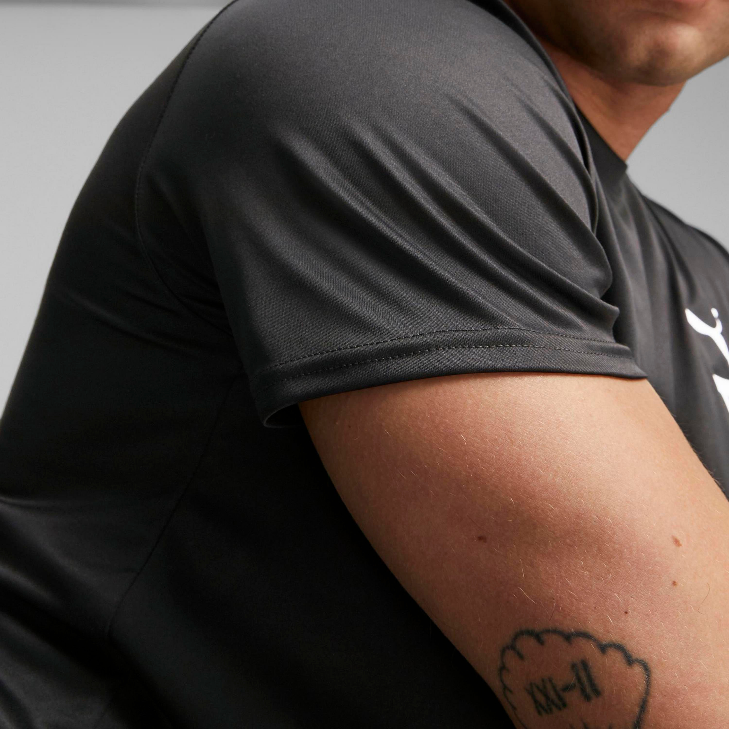 تي شيرت ذو تدريب من بوما مع شعار بولي للرجال | 523843-men-clothing-sportswearandactivewear-tshirtsandpolos-image-5