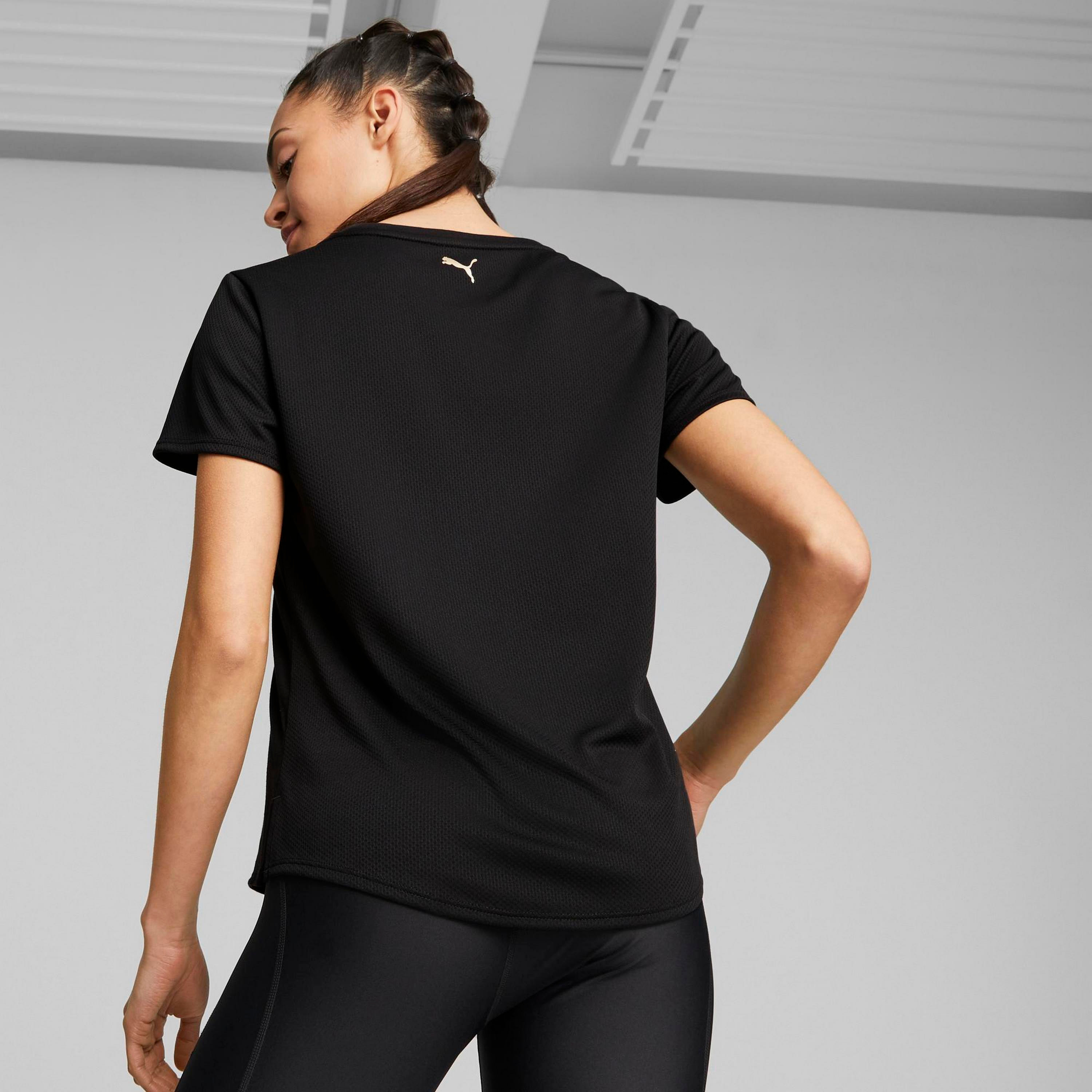 Puma Logo Ultrabreathe Women Training T-Shirt | 523844-women-clothing-tshirts-image-3
