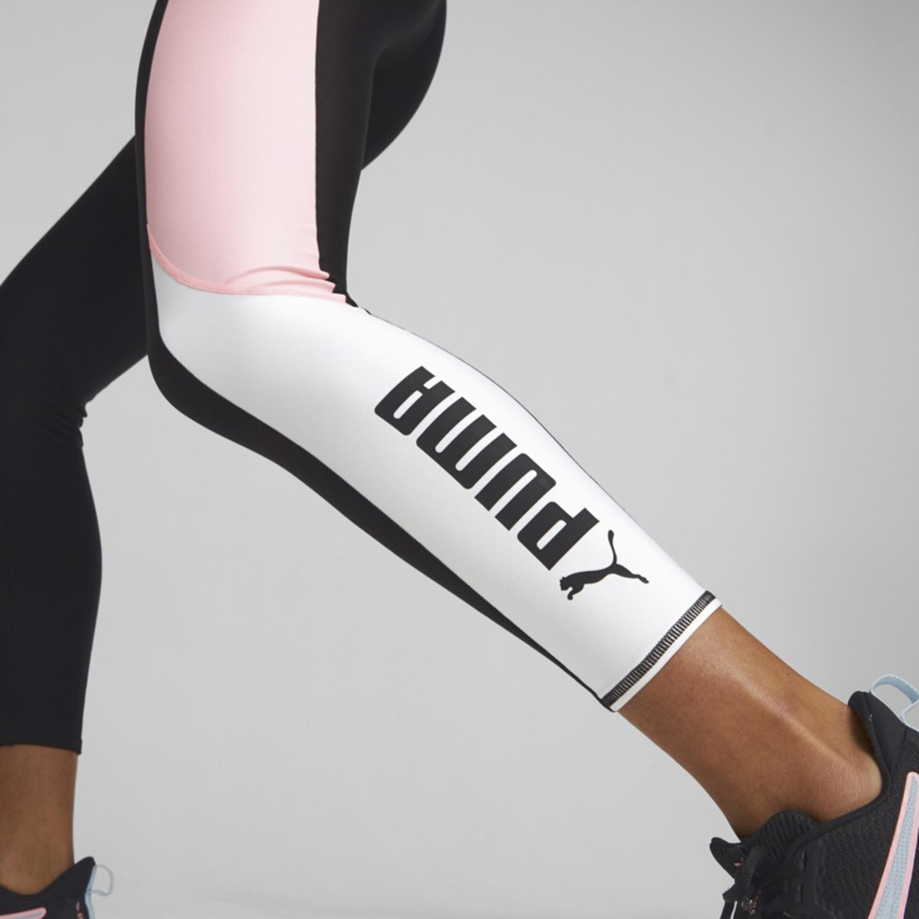 جوارب بوما إيفرسكولبت كولور بلوك عالية الخصر لتدريب النساء 7/8 | 523849-women-clothing-bottoms-leggings-image-8