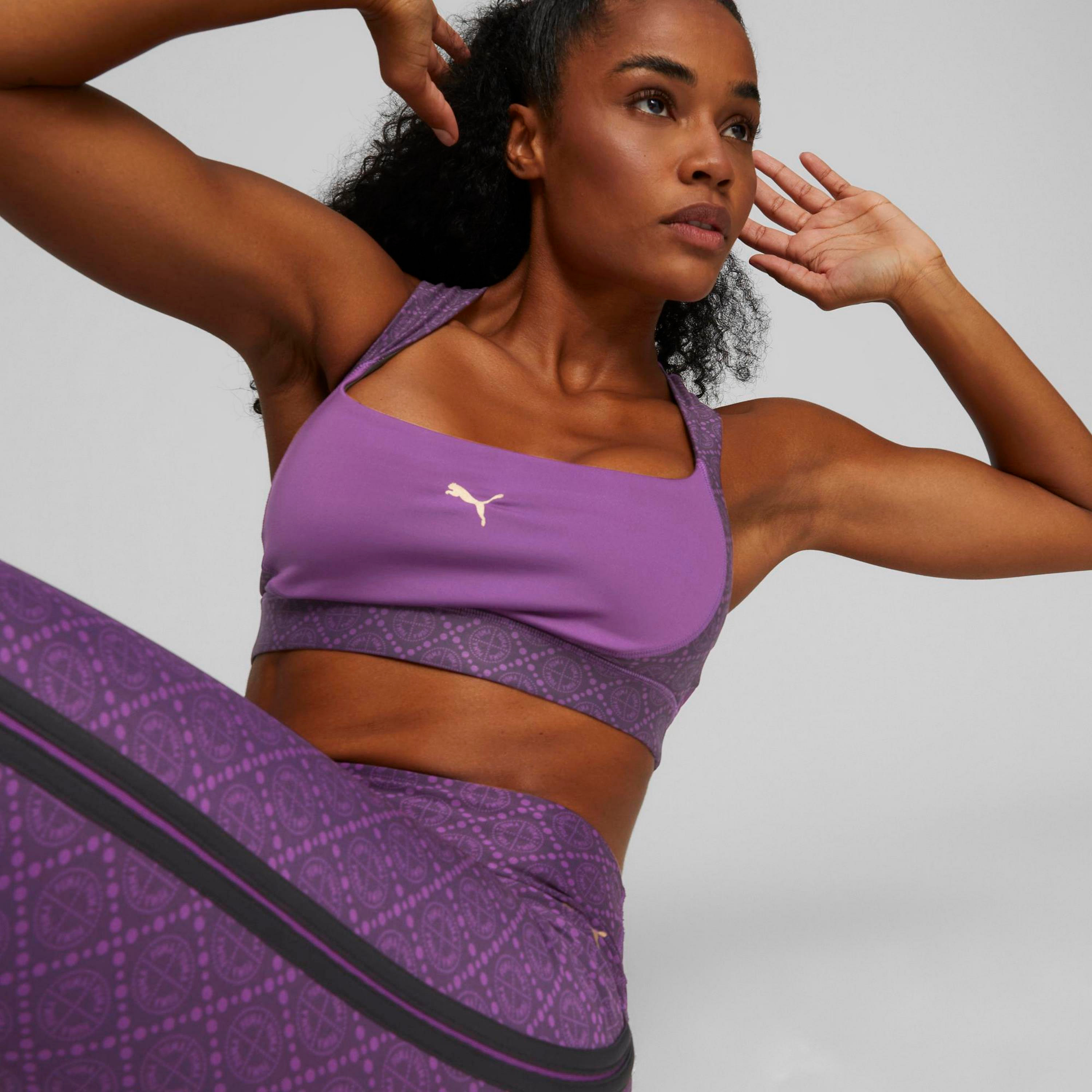 حمالة صدر رياضية للتدريب من بوما ميد إمباكت للنساء بشعار الحب | 523905-women-clothing-sportswearandactivewear-sportsbras-image-1