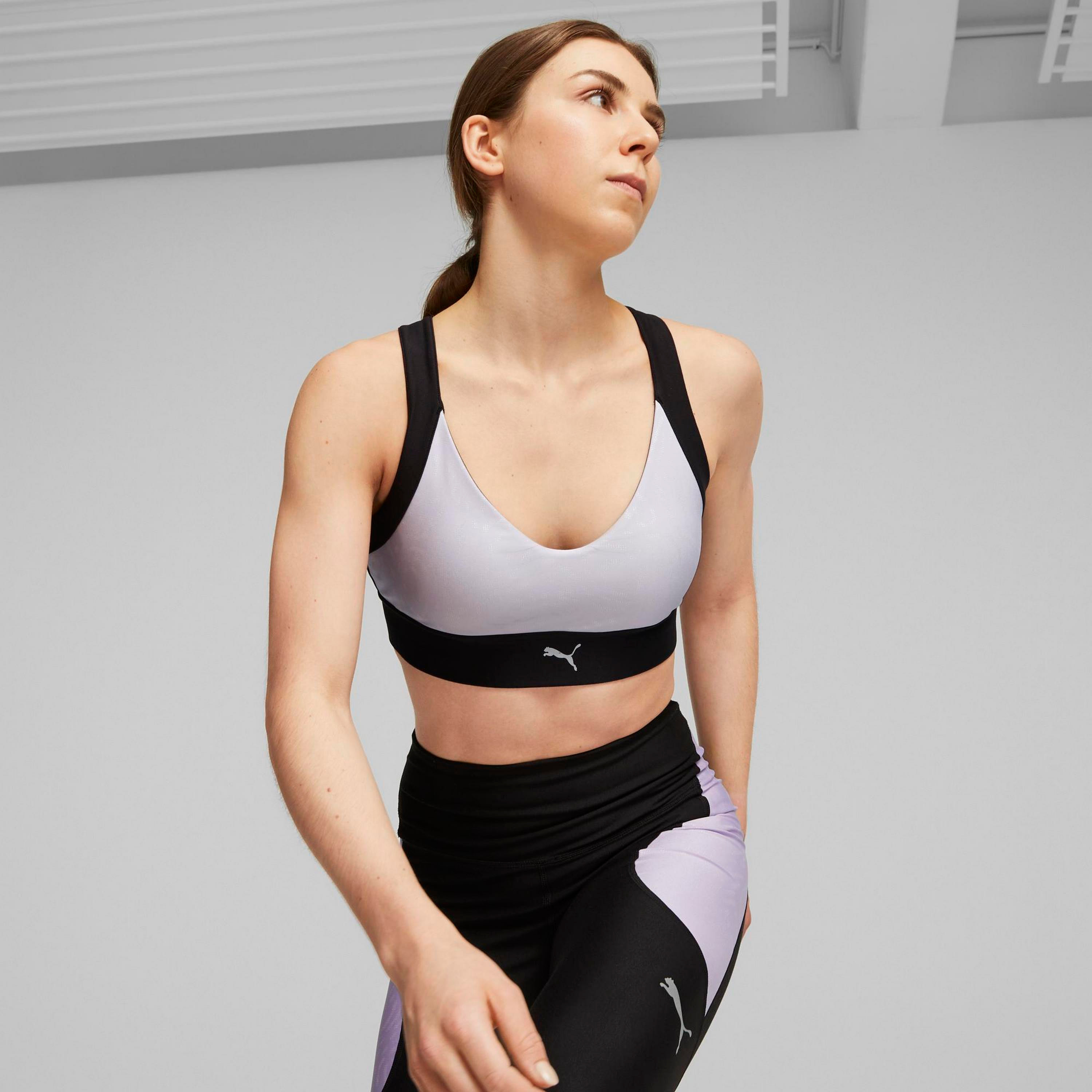 Puma sports bra high hot sale impact