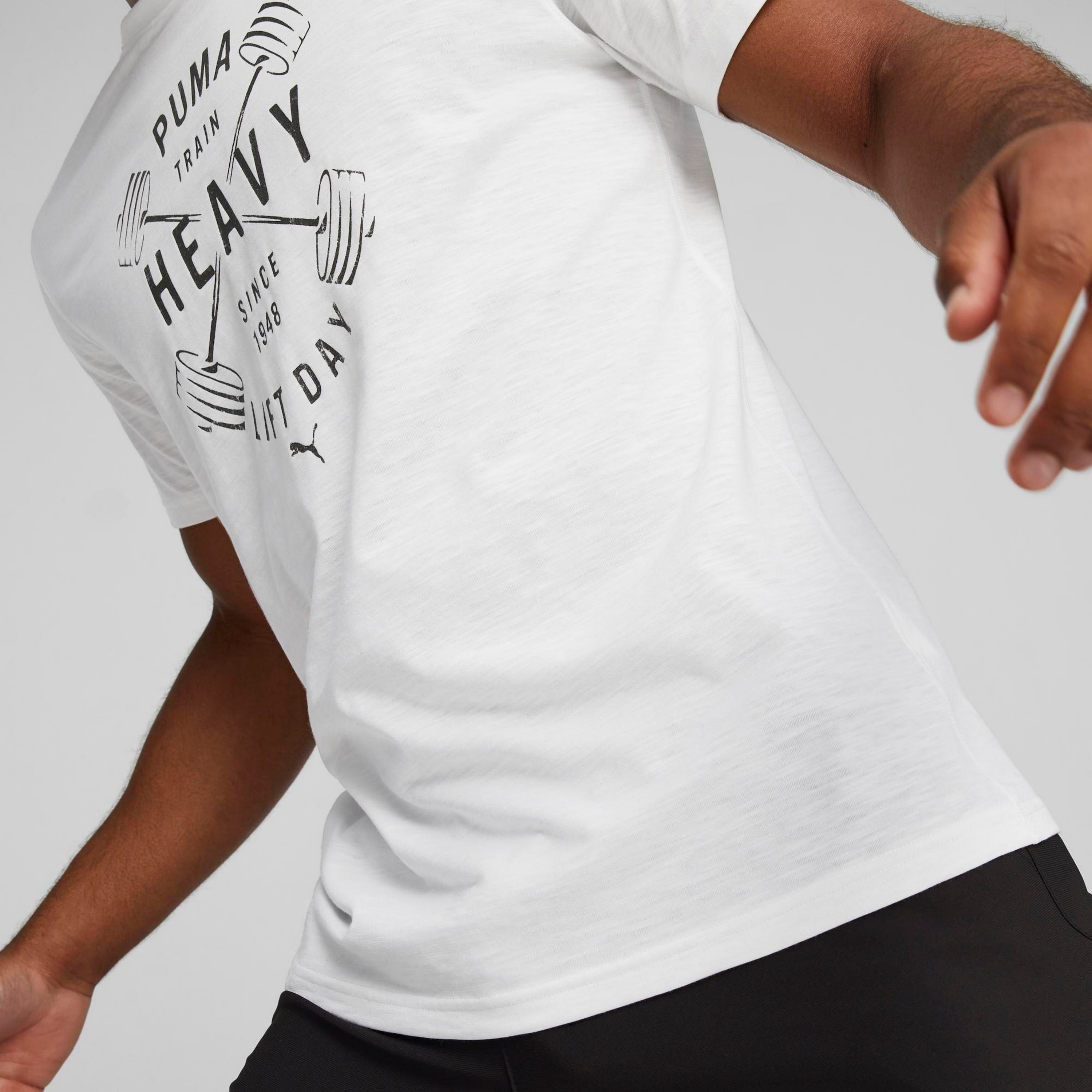 Puma Graphic Emblem Men Training T-Shirt | 524197-men-clothing-sportswearandactivewear-tshirtsandpolos-image-5