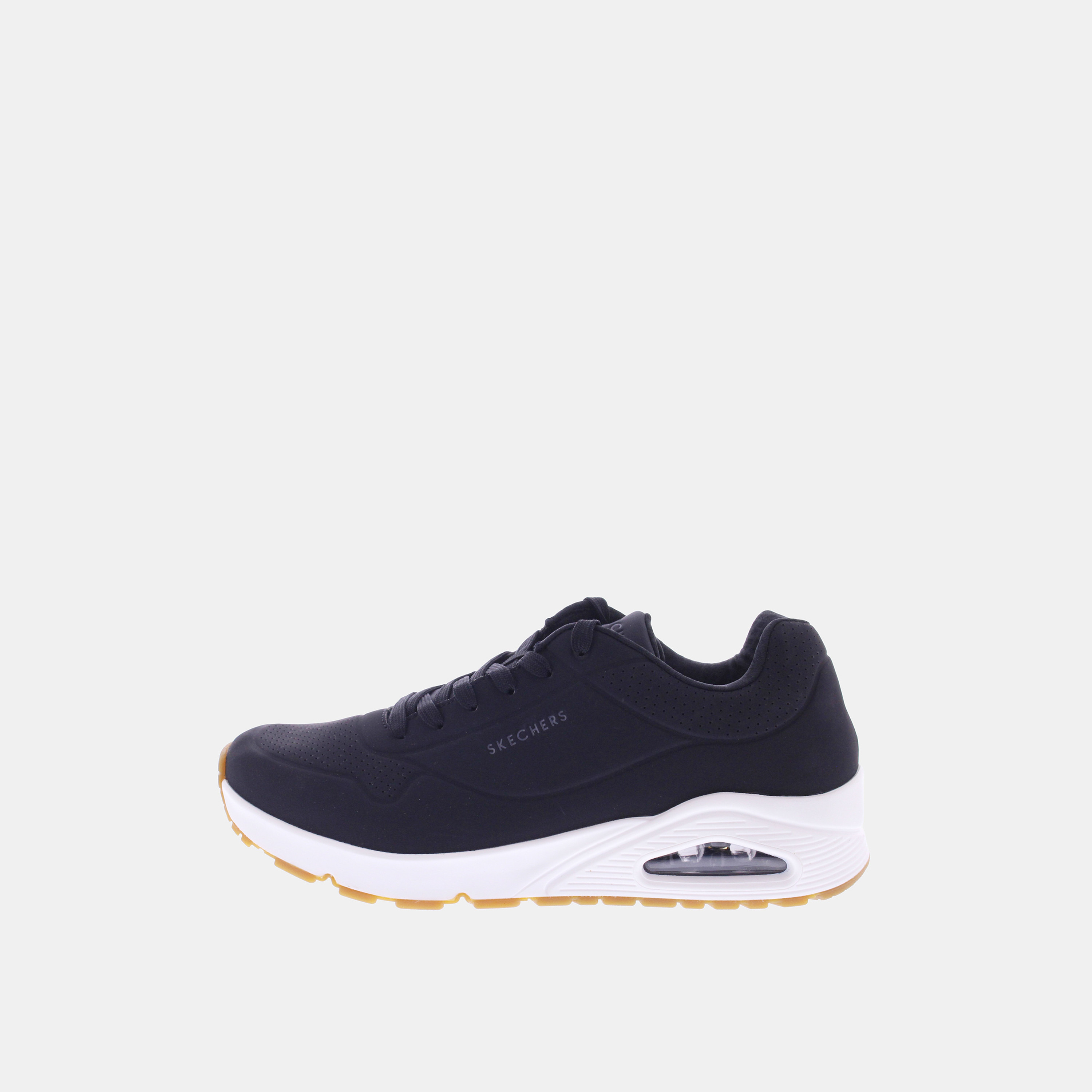 حذاء جري بارز الملمس برباط إغلاق للرجال من سكيتشرز-sports-men-shoes-image-1