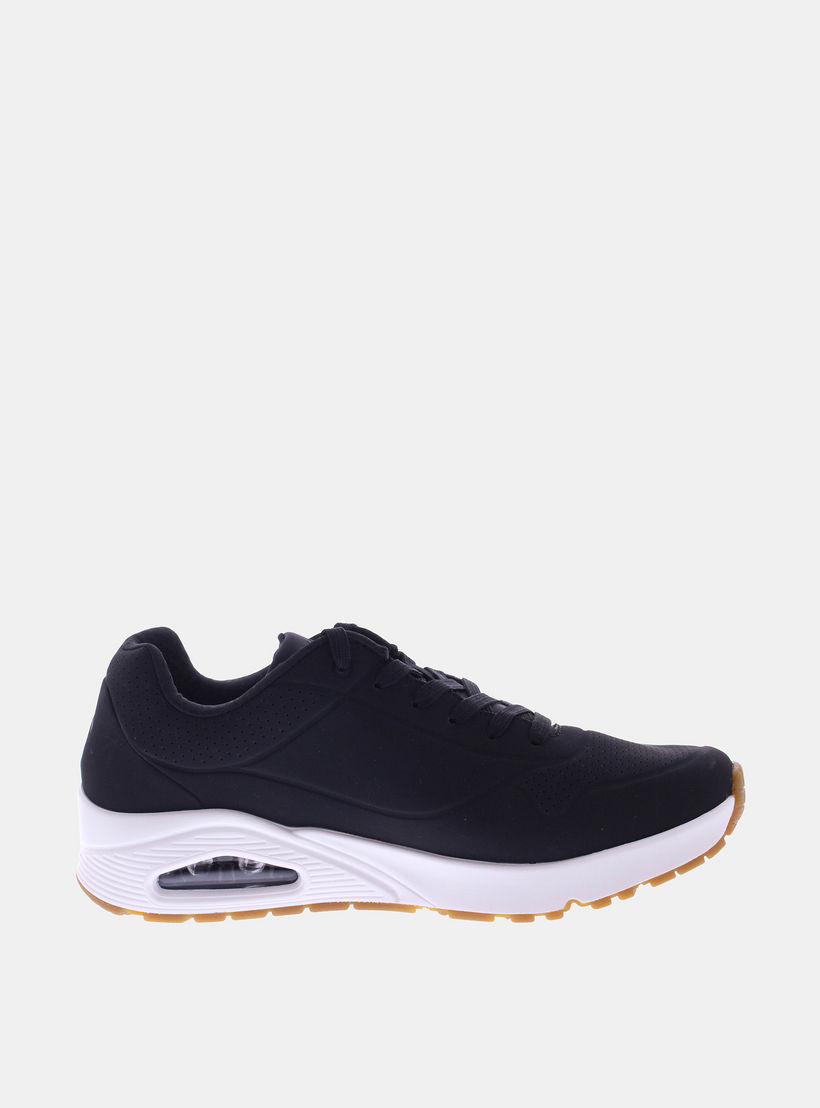حذاء جري بارز الملمس برباط إغلاق للرجال من سكيتشرز-sports-men-shoes-image-4