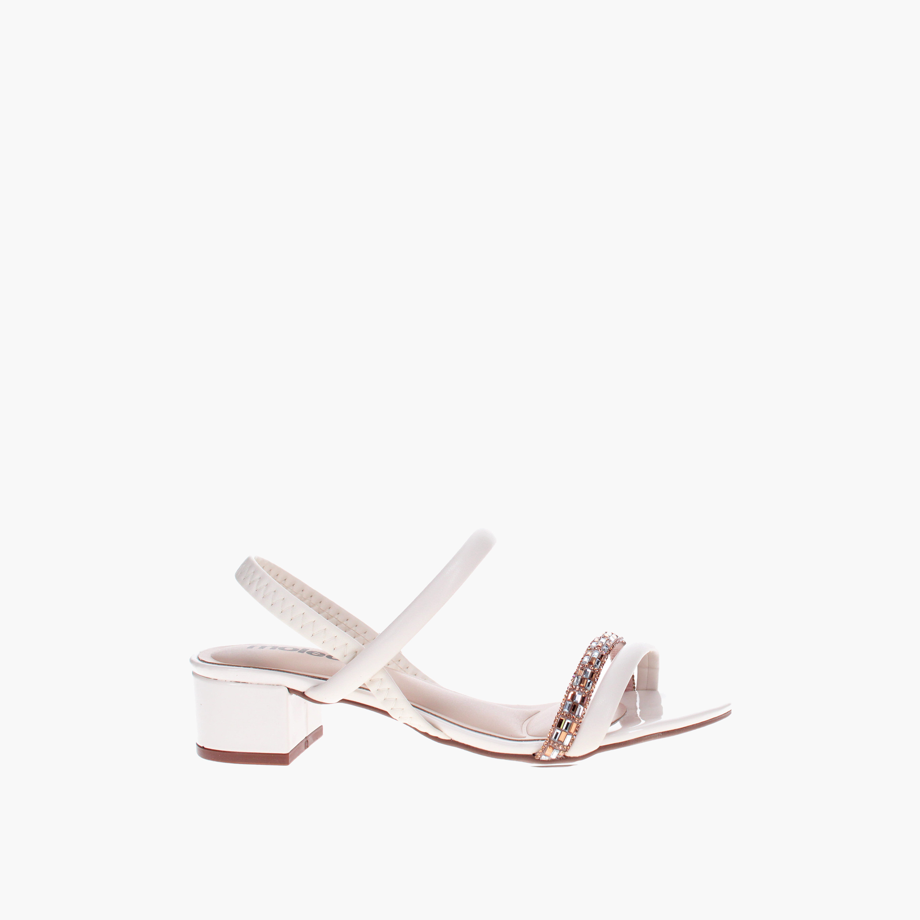 Moleca by Geoomnii Women's Elastic Eos Block Heels | 5259-846-26661-94272        -women-shoes-heels-image-3