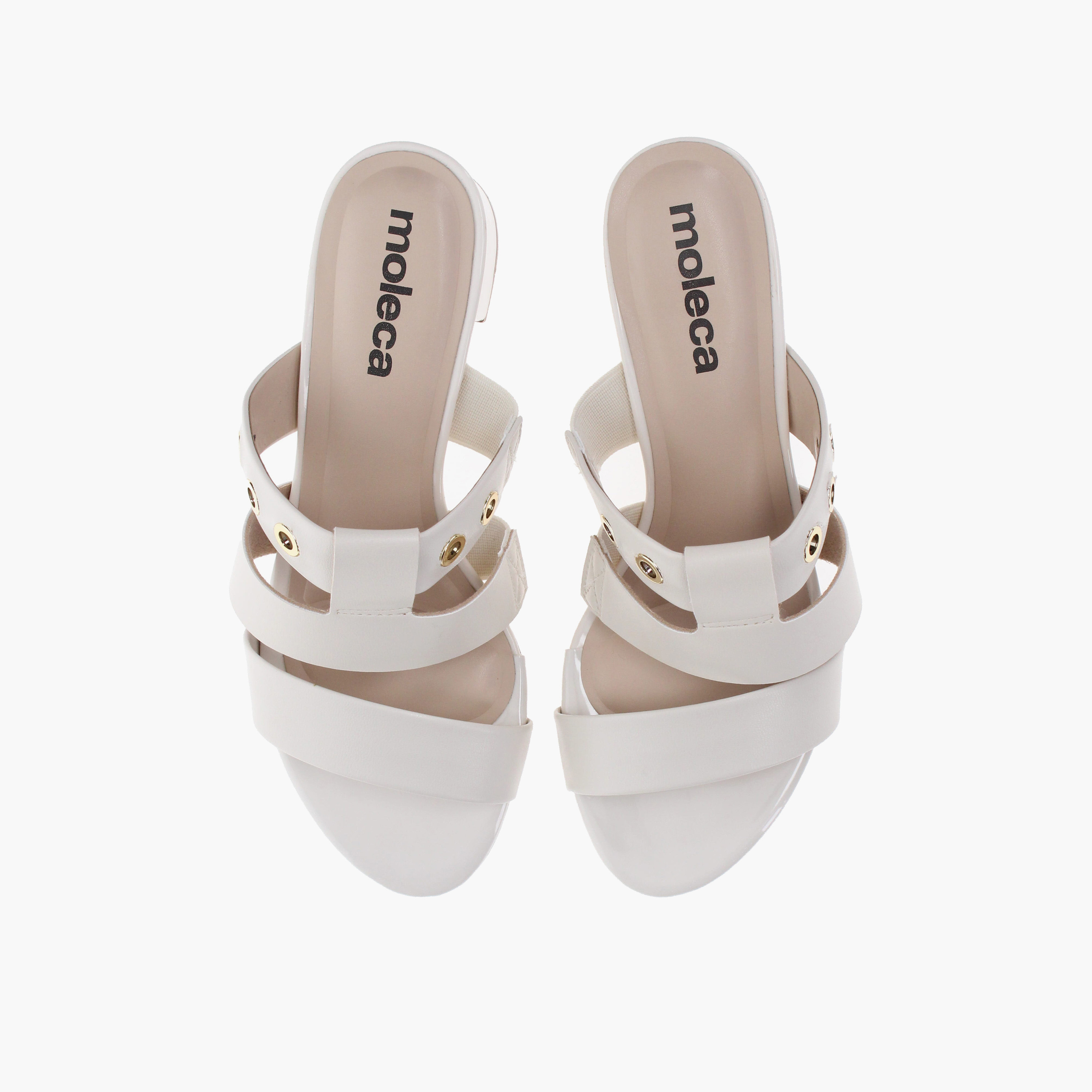 Moleca by Geoomnii Womens Slip-On Fern1 Block Heels | 5259-879-14187-35312        -women-shoes-heels-image-5