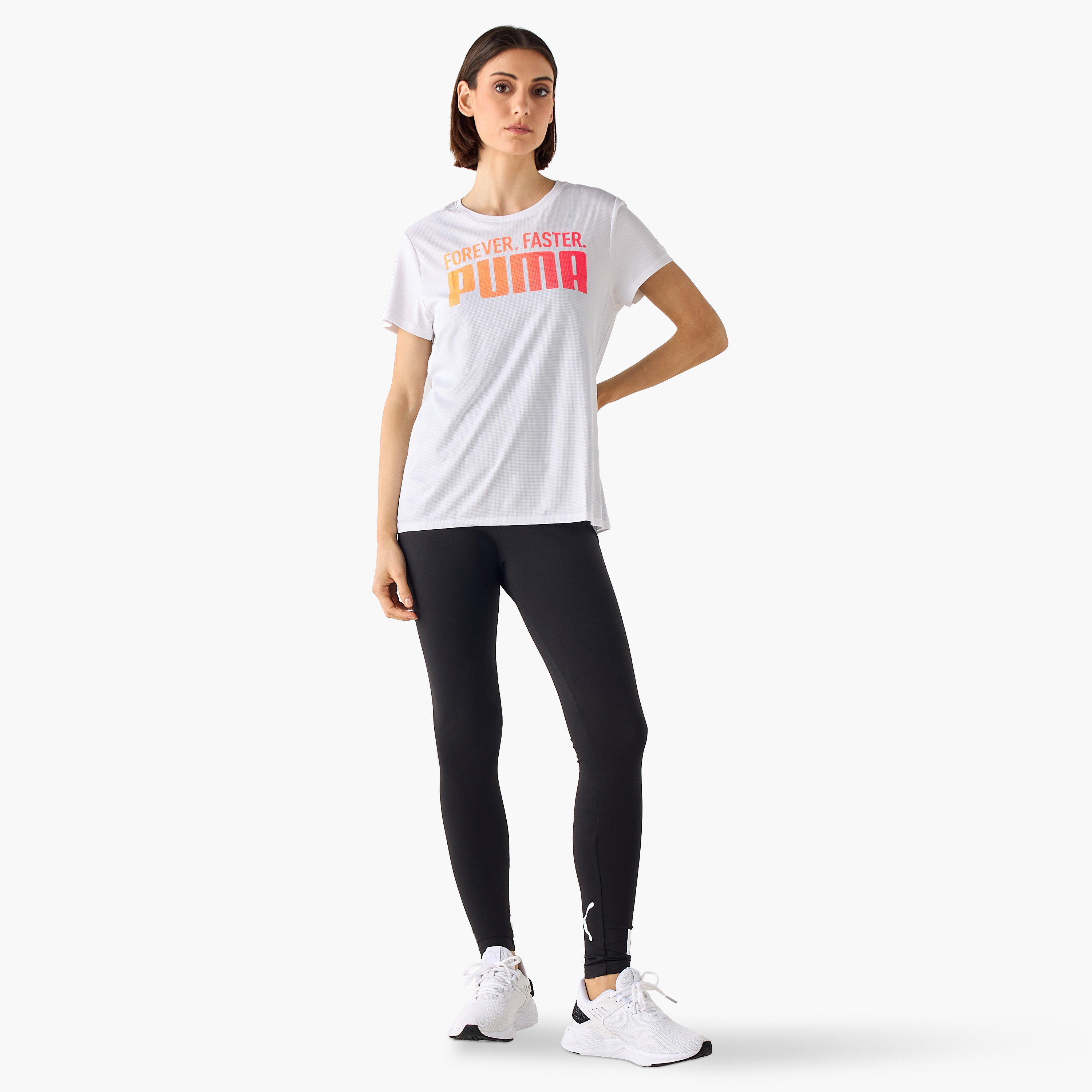 تيشيرت برسومات ران فيفوريتس فوريفر فاستر للنساء من بوما | OE-sports-women-clothing-tshirtsandvests-image-7