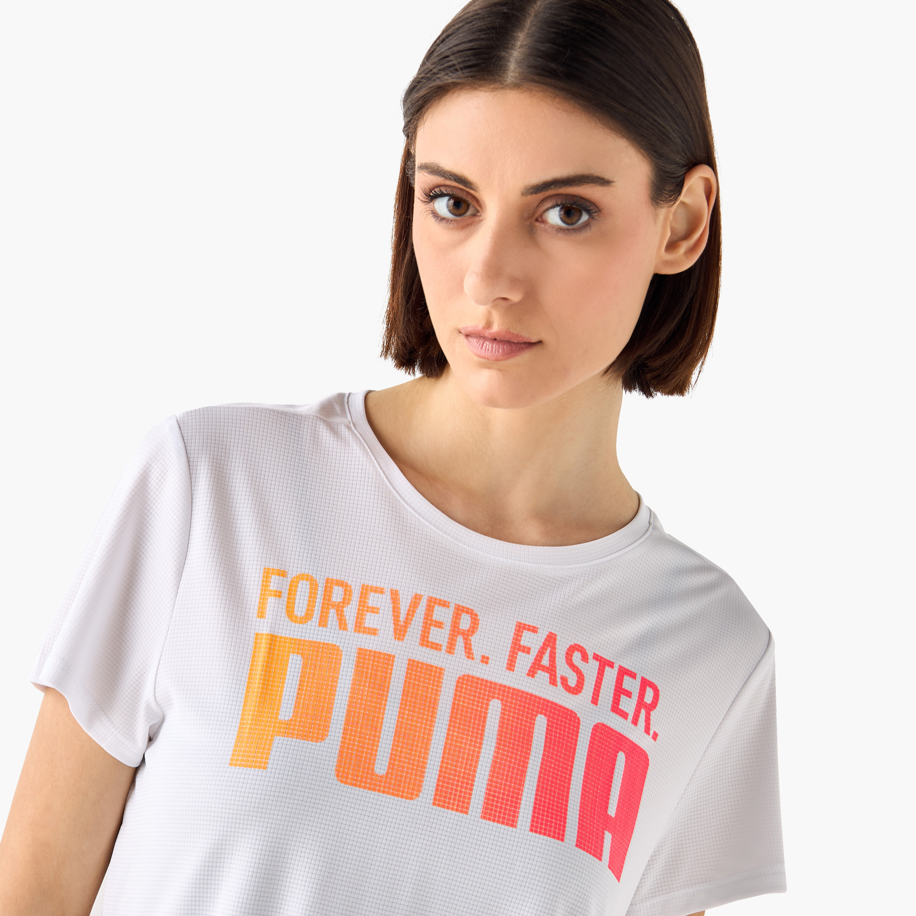 تيشيرت برسومات ران فيفوريتس فوريفر فاستر للنساء من بوما | OE-sports-women-clothing-tshirtsandvests-image-9