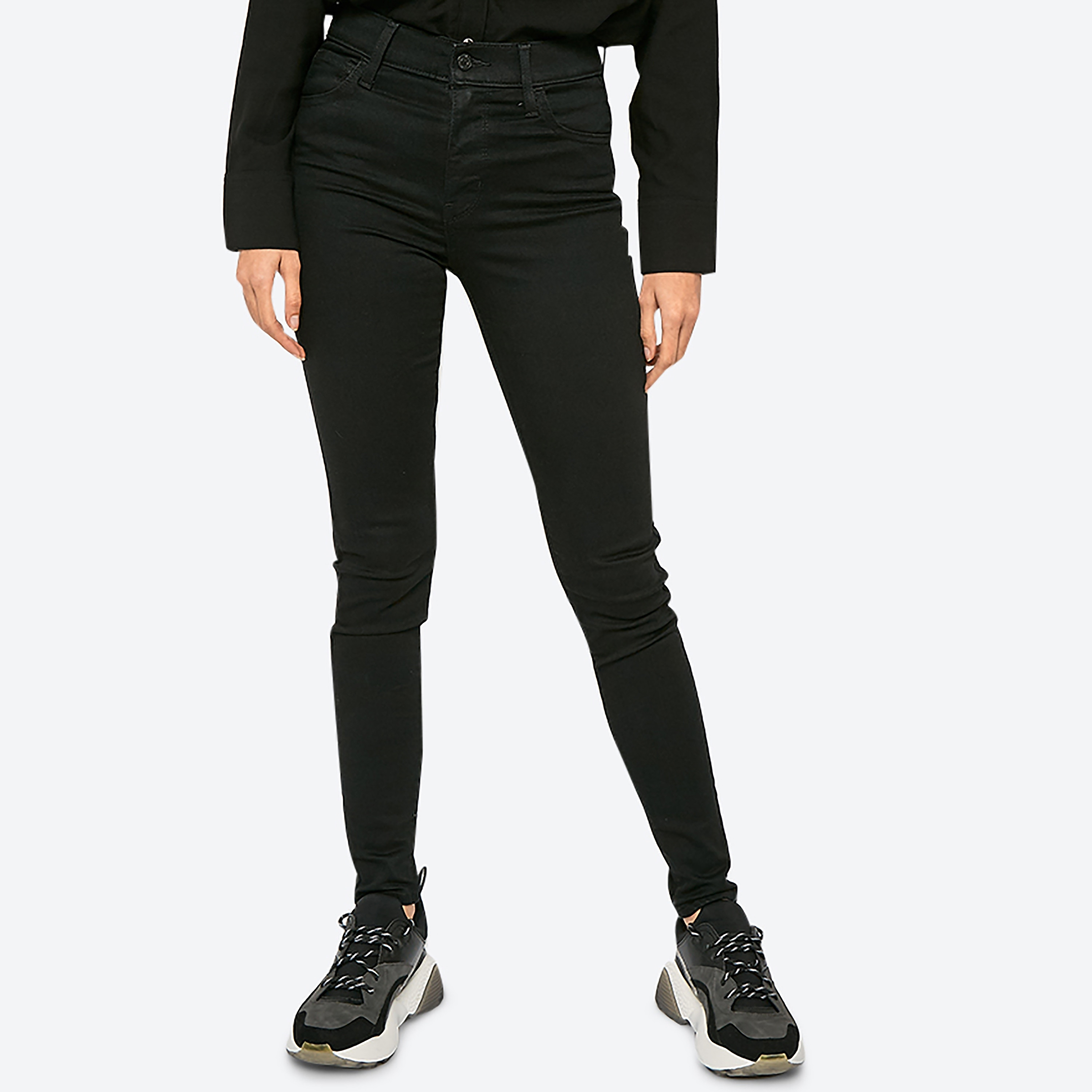 Levi's 720 Skinny Fit Black 5-Pockets Women's Jeans-women-clothing-bottoms-jeans-image-1