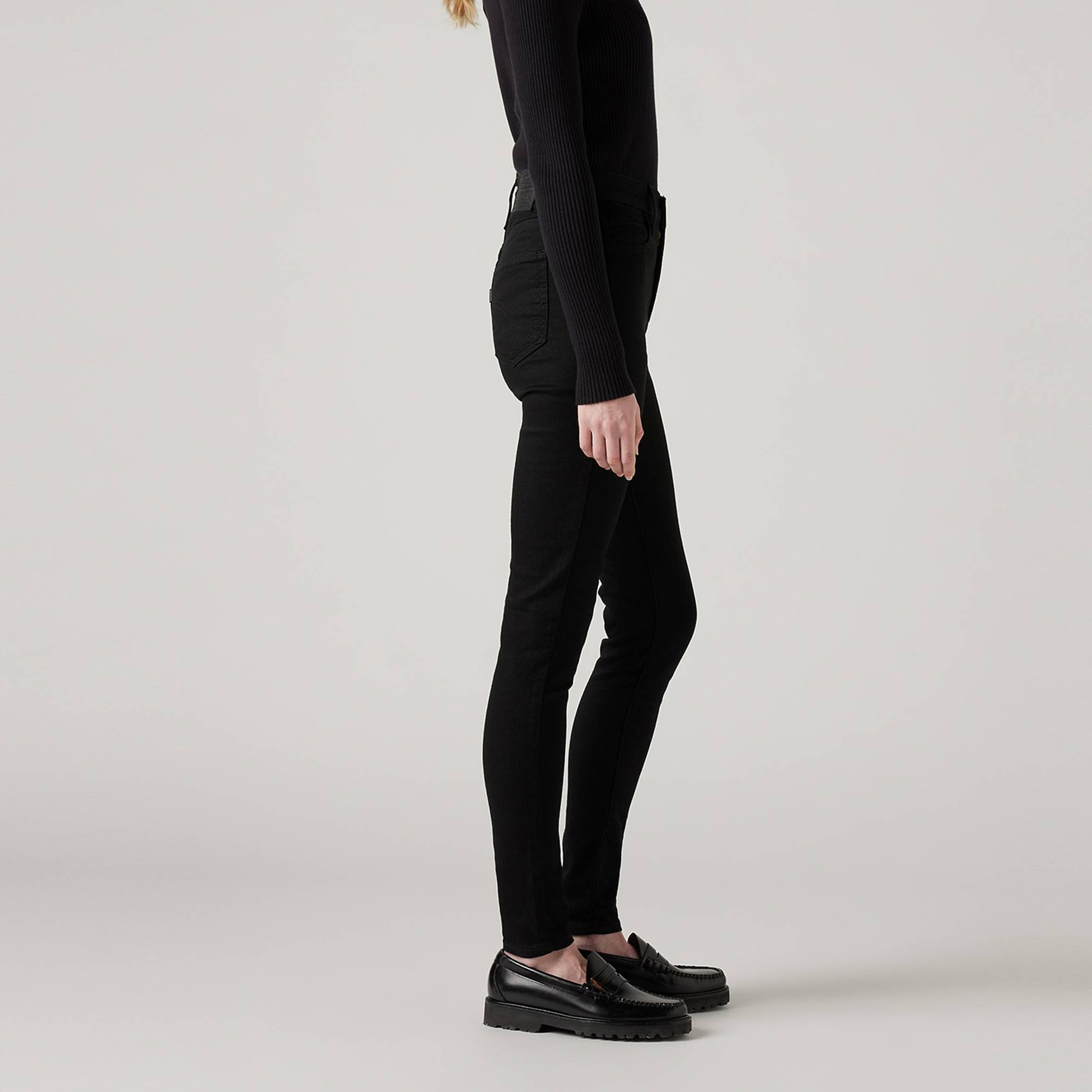 Levi's 720 Skinny Fit Black Plain Women's Jeans-women-clothing-bottoms-jeans-image-4