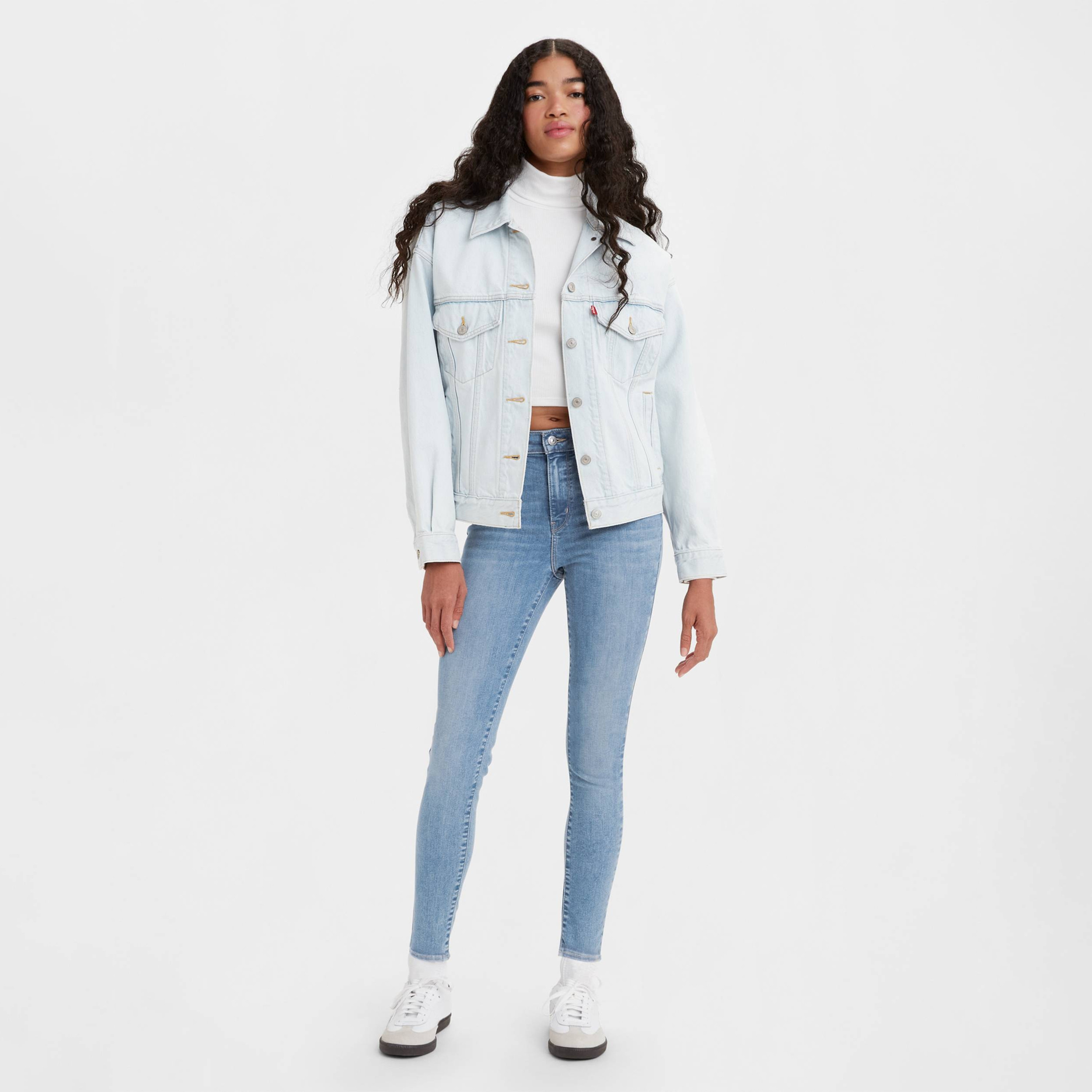 Levi's Skinny Fit Blue Plain Women's Jeans-women-clothing-bottoms-jeans-image-2