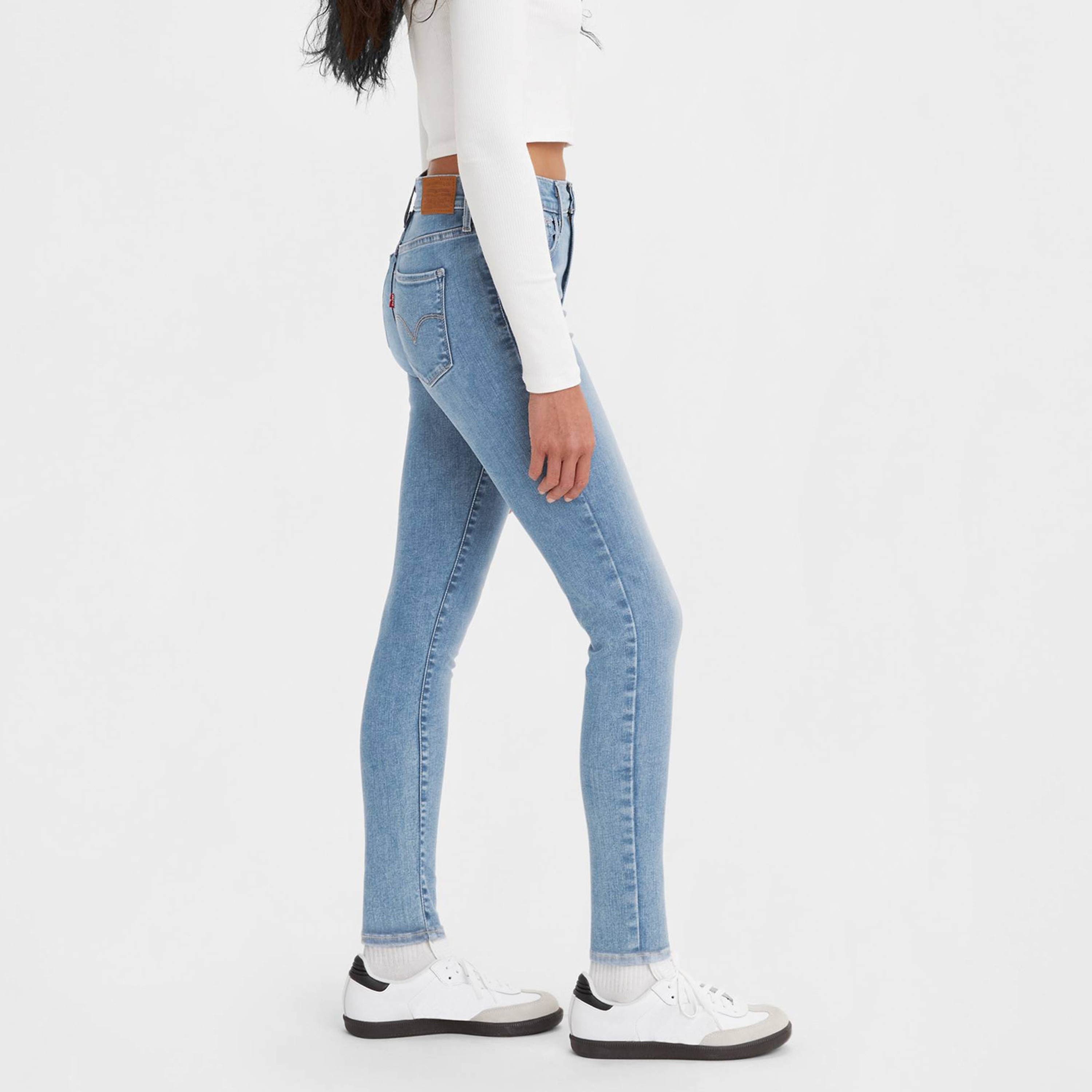 Levi's Skinny Fit Blue Plain Women's Jeans-women-clothing-bottoms-jeans-image-3