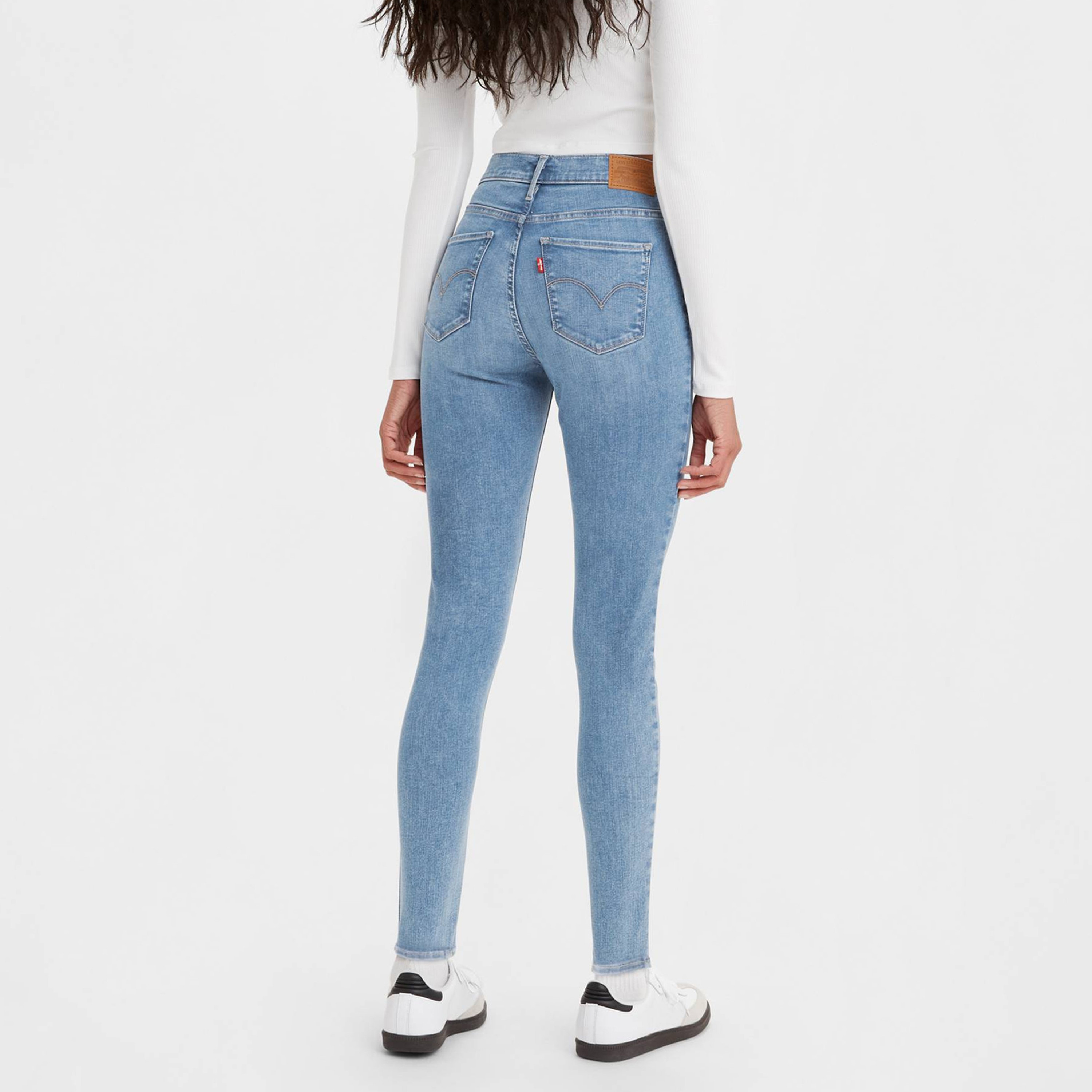 Levi's Skinny Fit Blue Plain Women's Jeans-women-clothing-bottoms-jeans-image-4