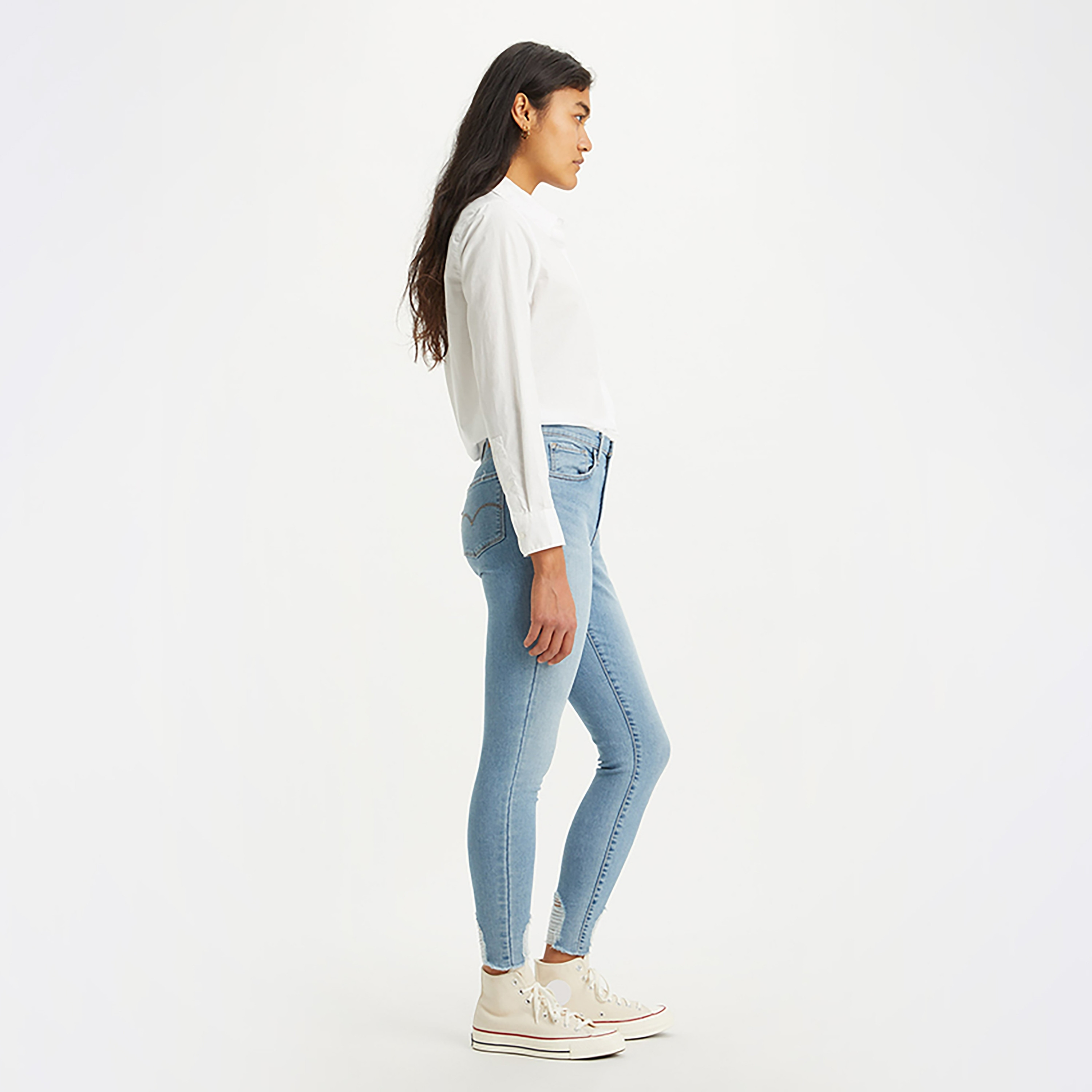 Levi's 720 Skinny Fit Blue Plain Women's Jeans-women-clothing-bottoms-jeans-image-4