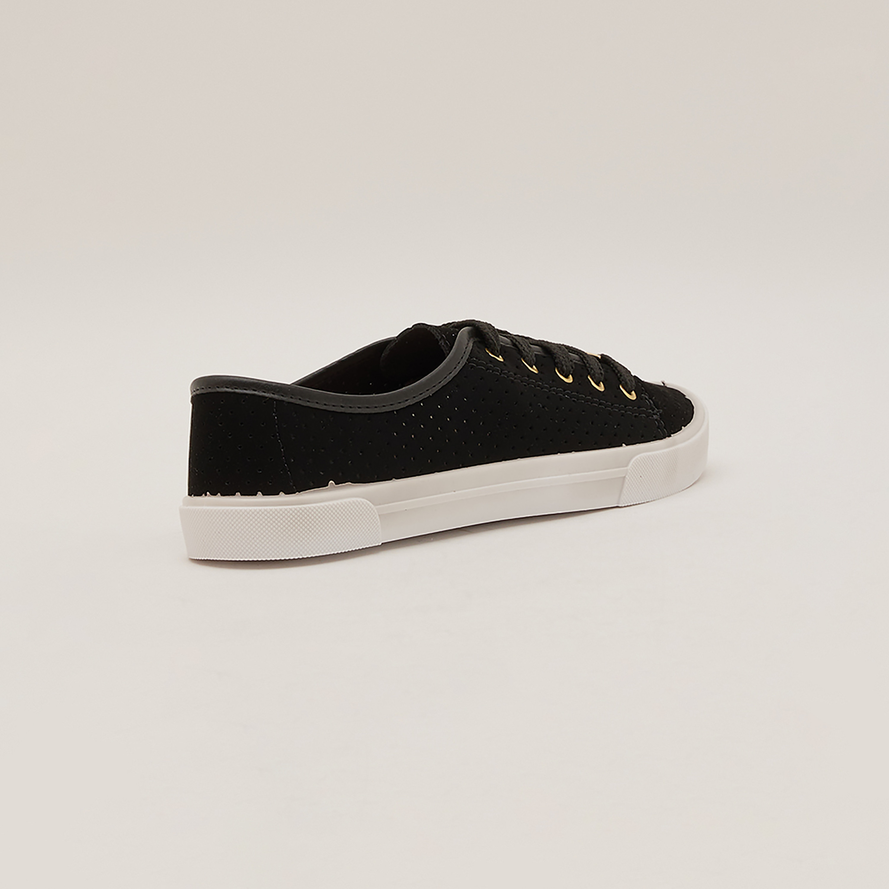5296-210-10159 | حذاء رياضي من موليكا نسائي برباط علوي منخفض مع مثقوب-women-shoes-sneakers-image-3