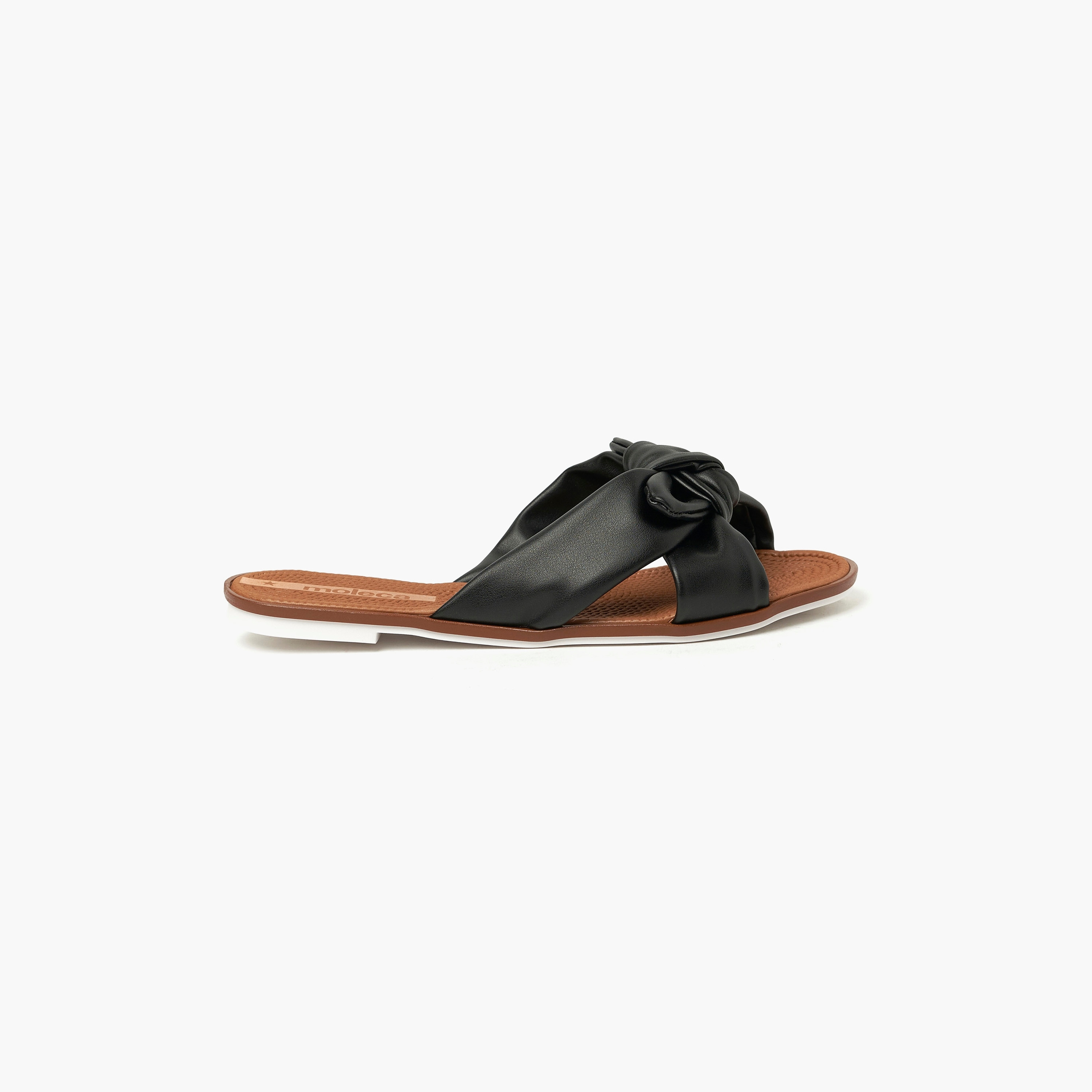 Moleca by Geoomnii Women's Slide Sandals with Knot Strap | 5297-456-18462       -women-shoes-sandals-flats-image-2