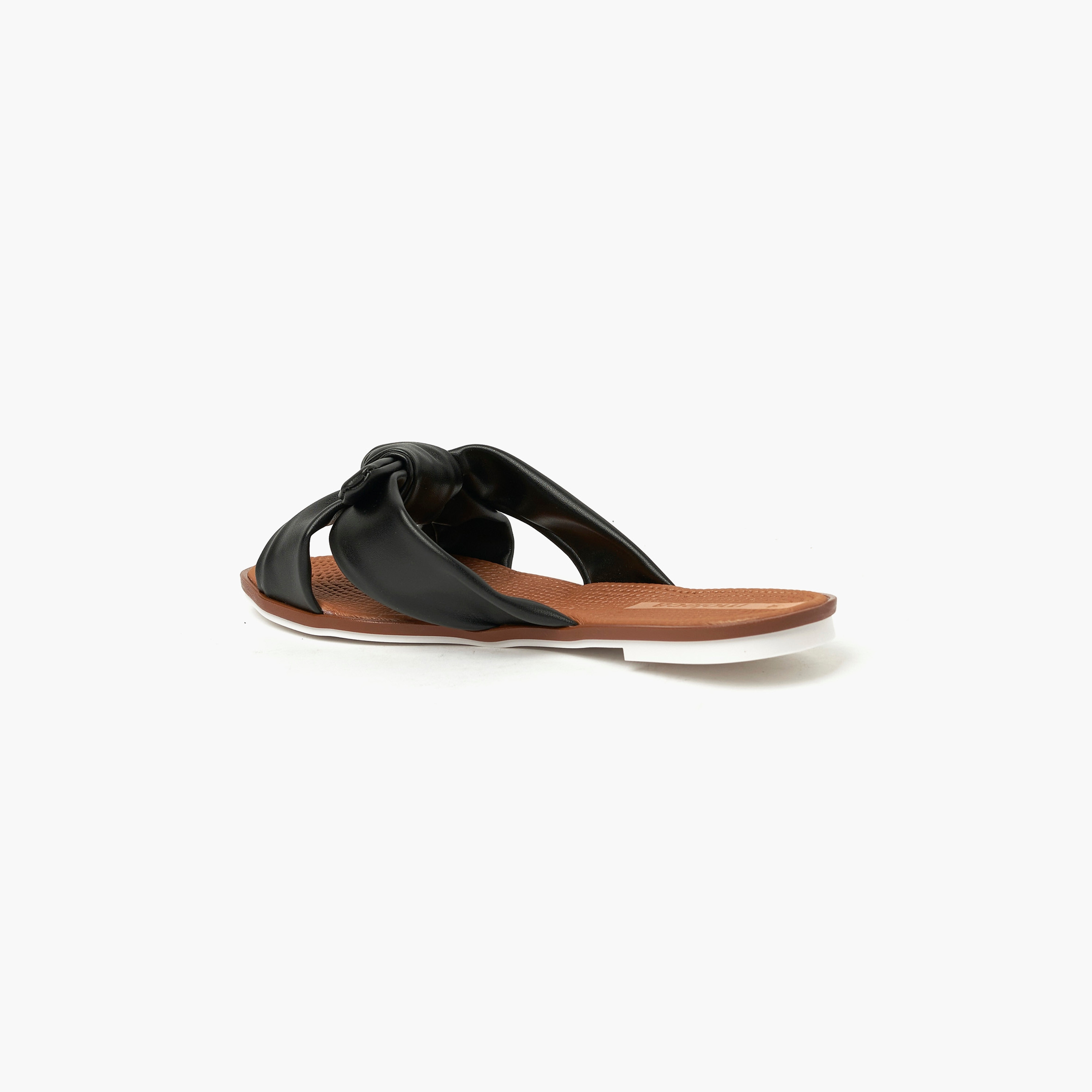 صندل موليكا نسائي منزلق بحزام عقد | 5297-456-18462-women-shoes-sandals-flats-image-3