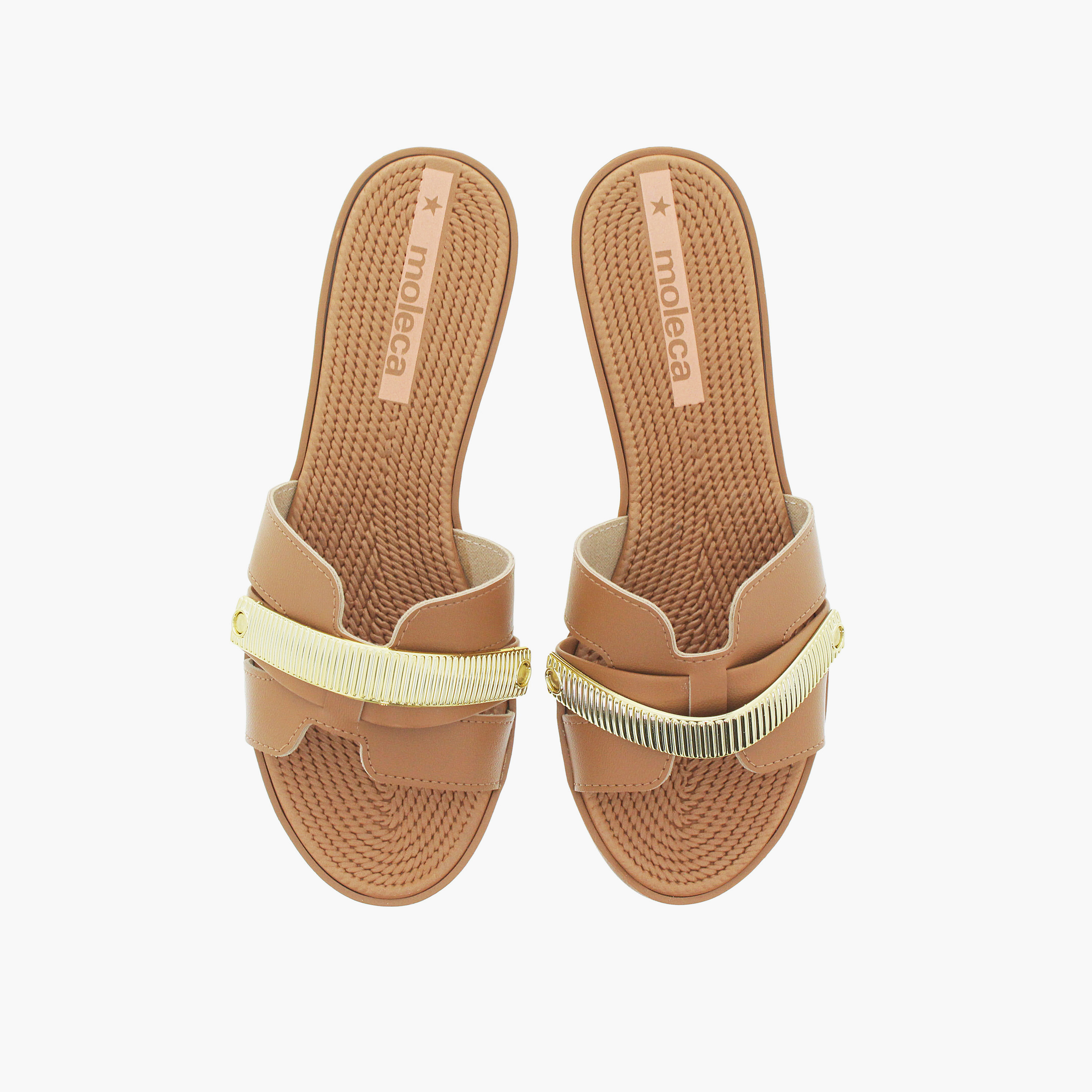 Moleca by Geoomnii Women's Slip On Raeezae Slide Sandals | 5297-470-9569-95373       -women-shoes-sandals-flats-image-2