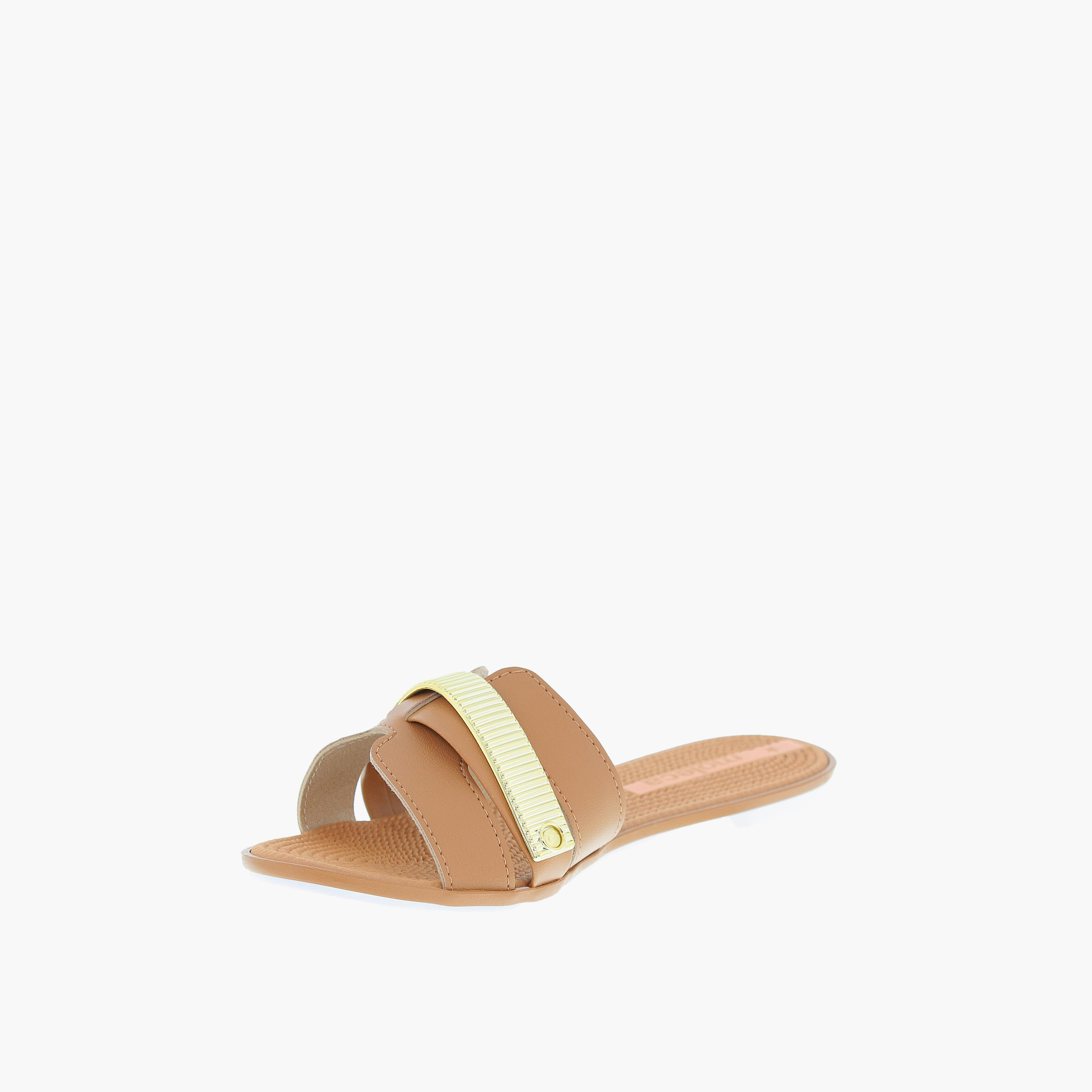 Moleca by Geoomnii Women's Slip On Raeezae Slide Sandals | 5297-470-9569-95373       -women-shoes-sandals-flats-image-3