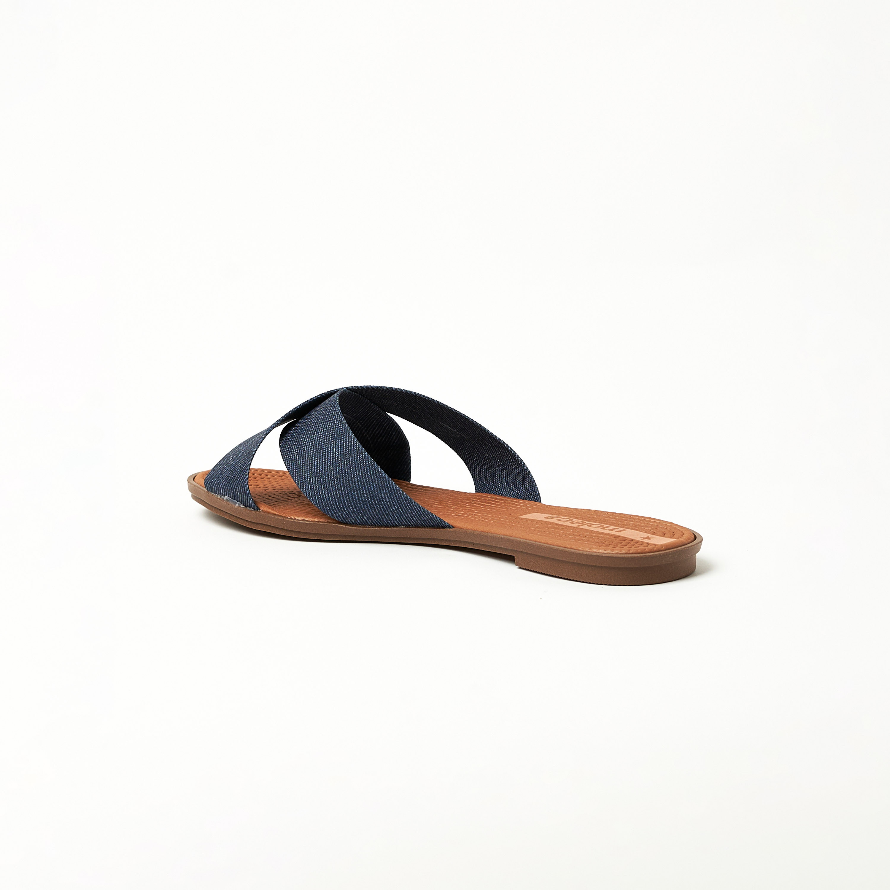 موليكا- صندل للنساء محبوك بحزام متقاطع | 5297-559-11505-46194-women-shoes-sandals-flats-image-4
