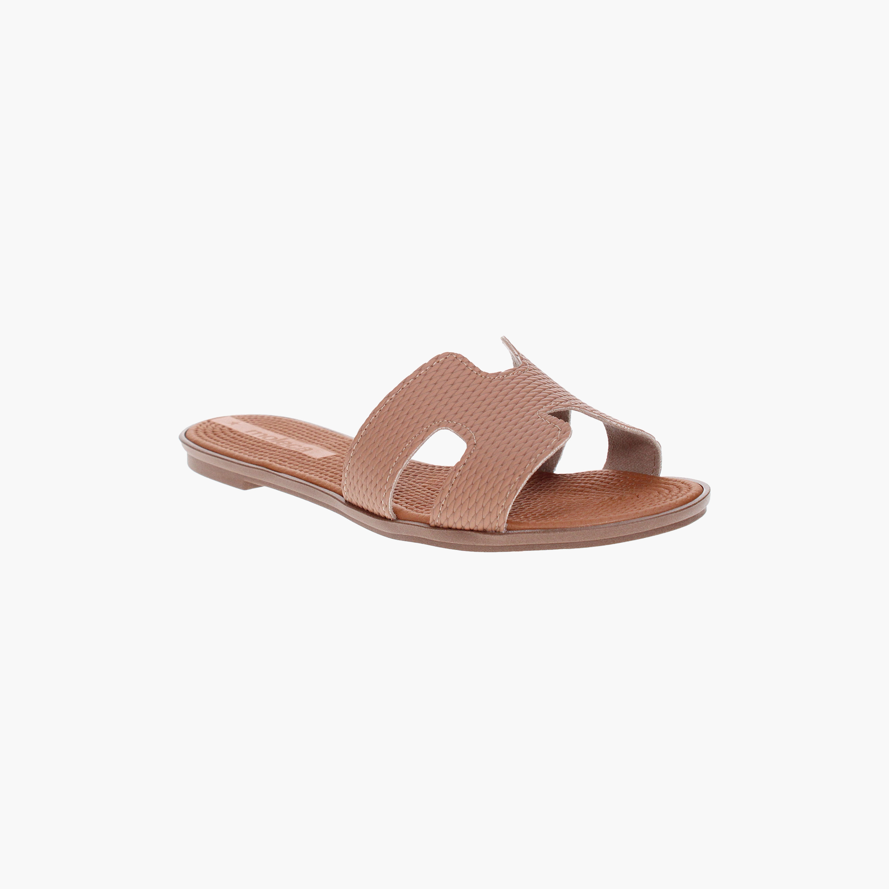 Moleca by Geoomnii Women's Open Toe Flat Slide Sandals | 5297-562-26533-52531       -women-shoes-sandals-flats-image-2