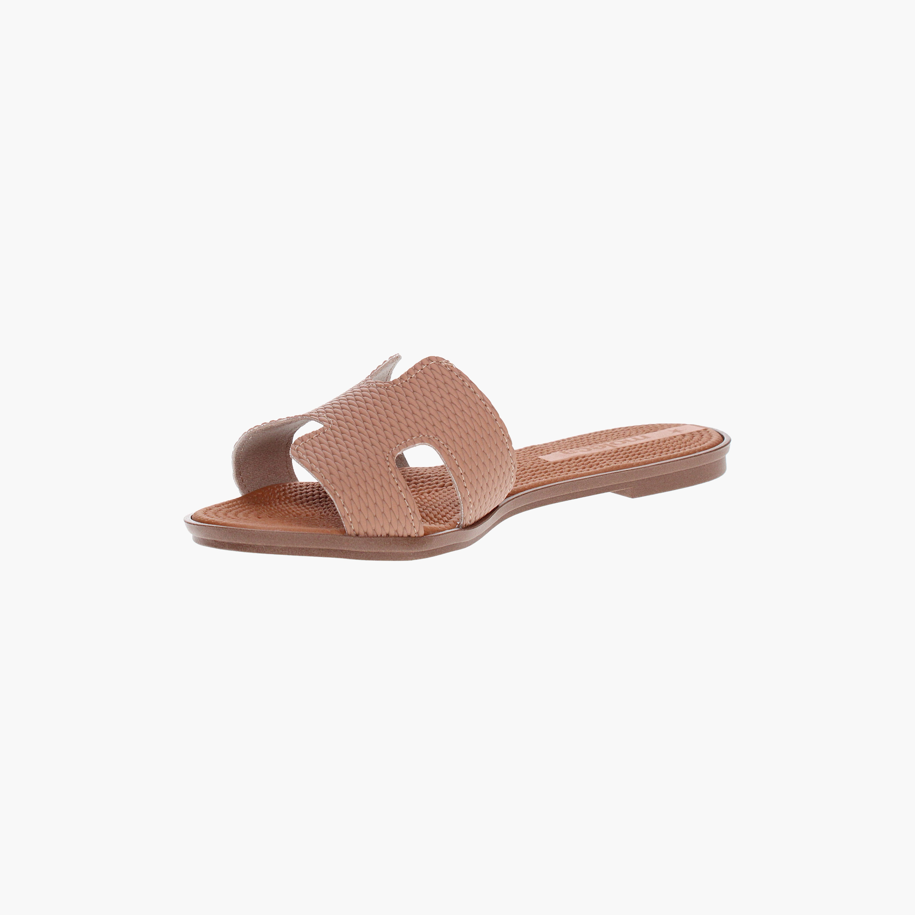 Moleca by Geoomnii Women's Open Toe Flat Slide Sandals | 5297-562-26533-52531       -women-shoes-sandals-flats-image-4