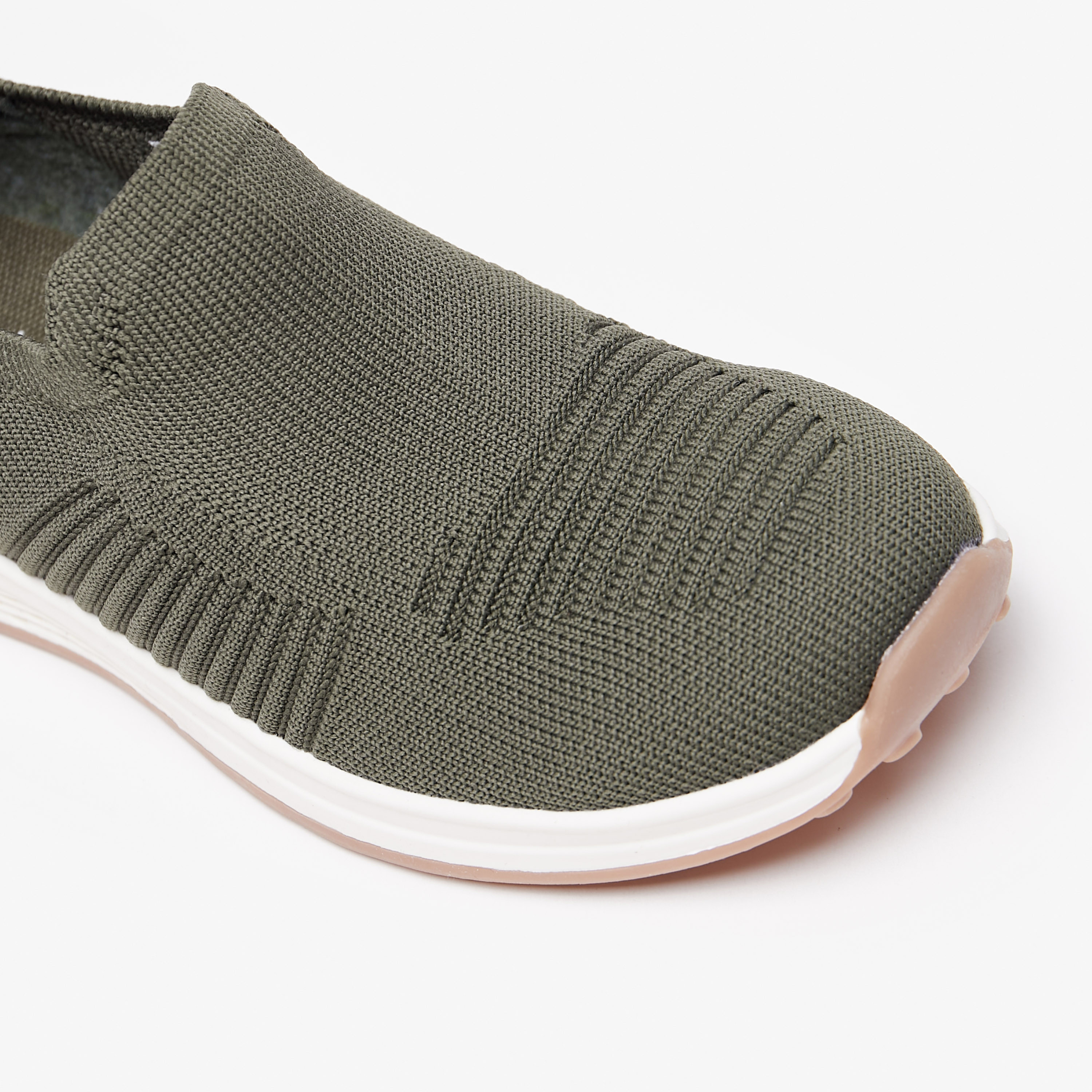 Mister Duchini Mesh Slip-On Sneakers with Pull Tabs-boys-shoes-sneakers-image-5