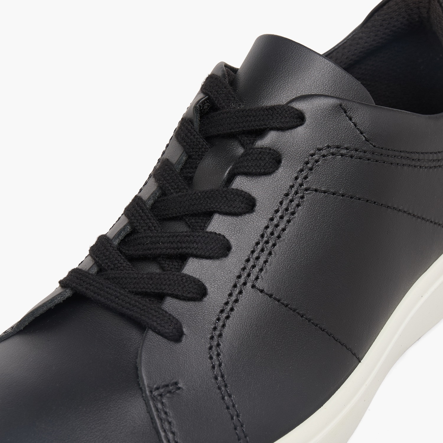 Ecco Men Leather Lace-Up Ankle Sneakers-men-shoes-sneakers-image-4