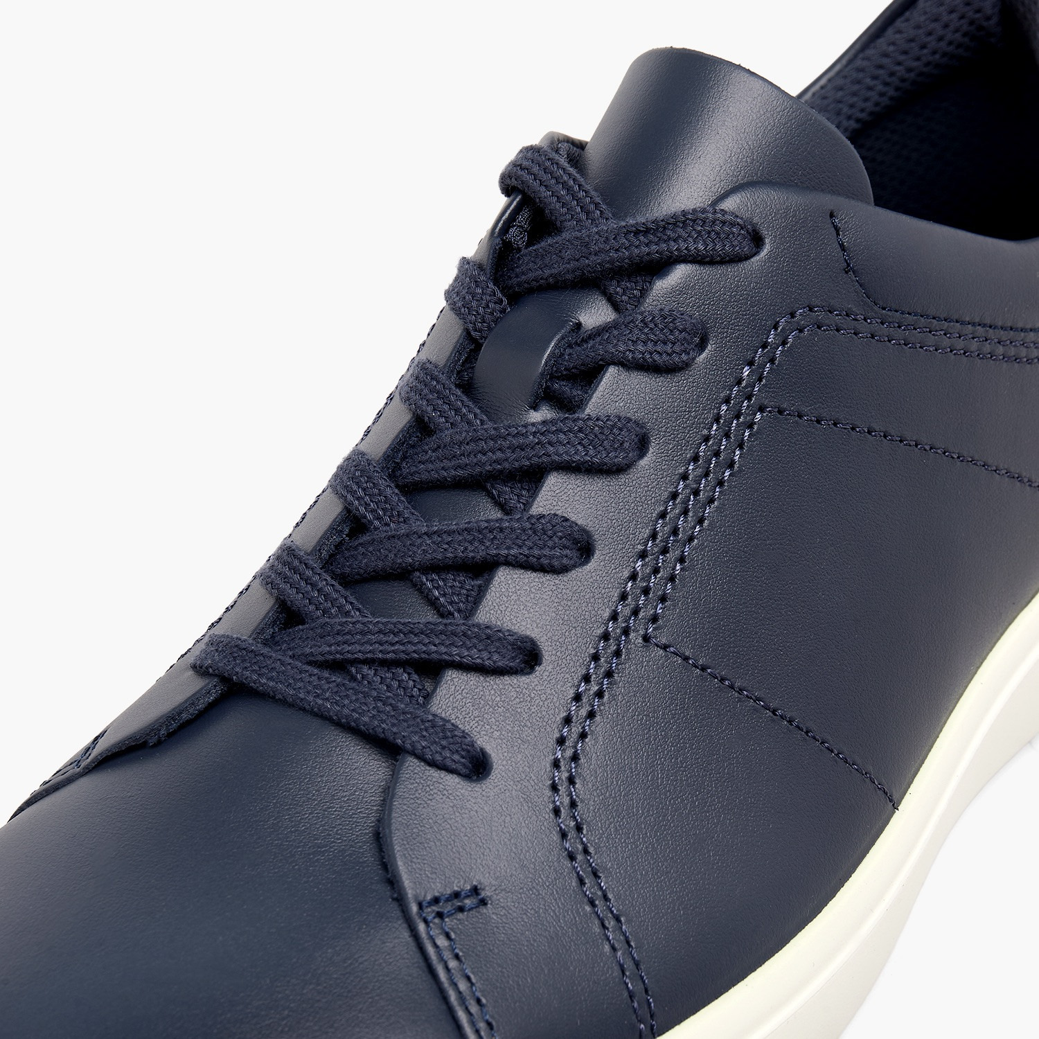 Ecco Men Leather Lace-Up Ankle Sneakers-men-shoes-sneakers-image-4