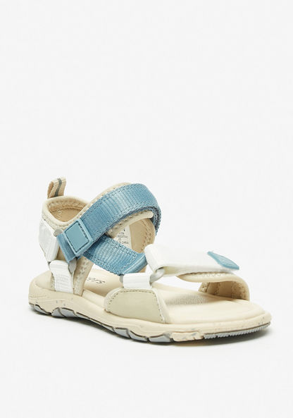 Juniors Colourblock Floaters with Hook and Loop Closure-Boy%27s Sandals-image-0