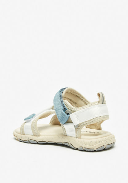Juniors Colourblock Floaters with Hook and Loop Closure-Boy%27s Sandals-image-1