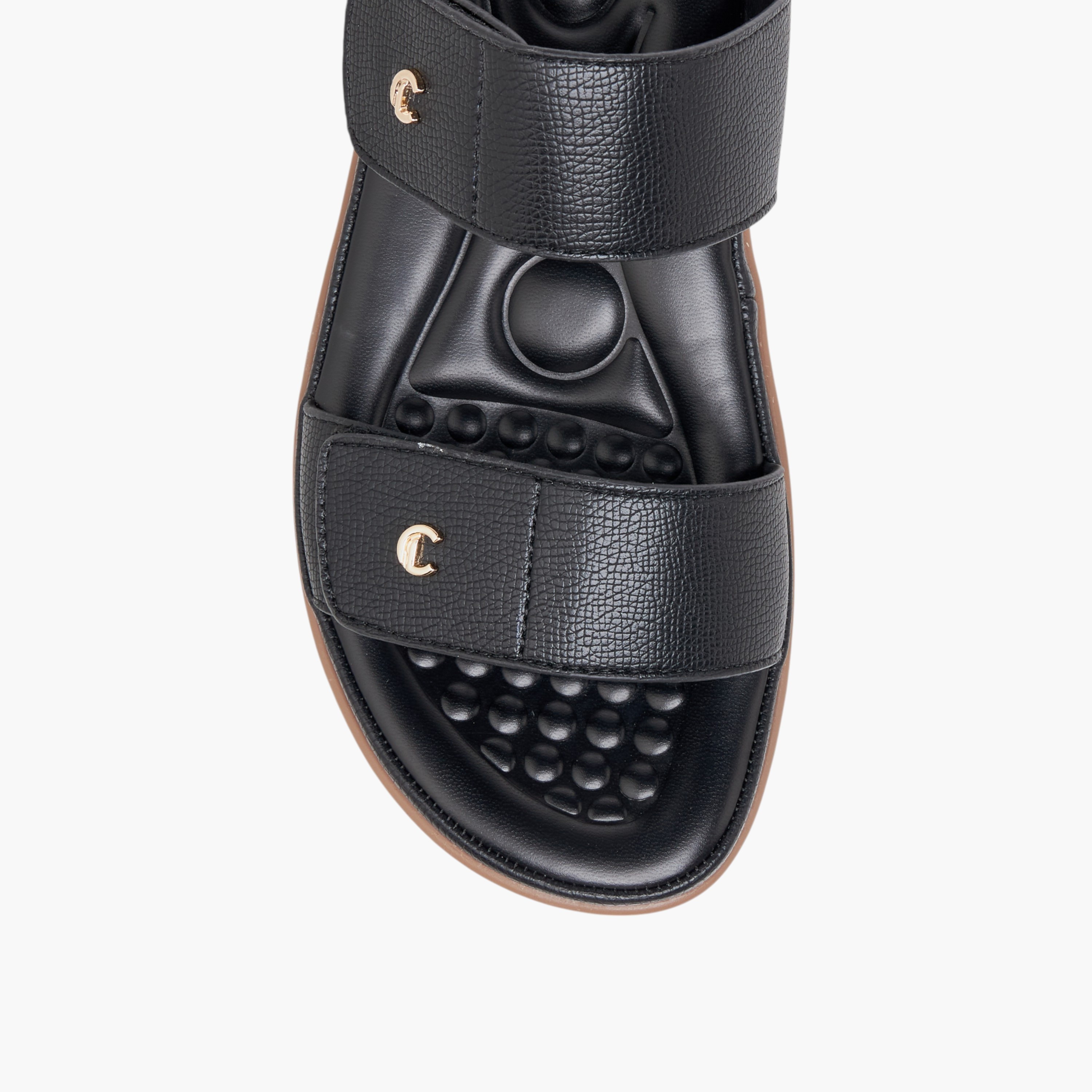 صندل مريح سهل الارتداء وبارز الملمس من لو كونفورت-women-shoes-flats-sandals-image-3