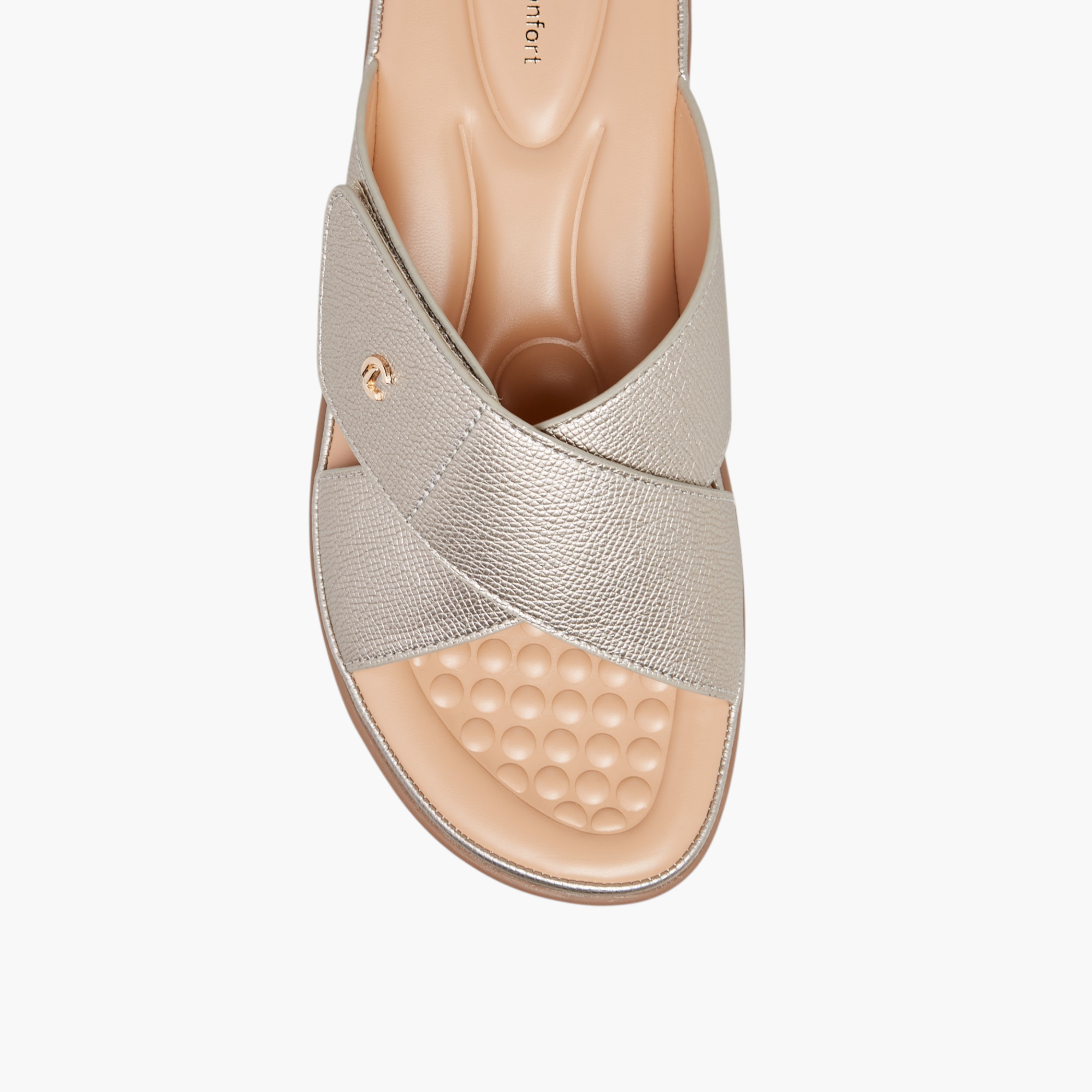 صندل سهل الارتداء بارز الملمس من لو كونفورت-women-shoes-flats-sandals-image-4