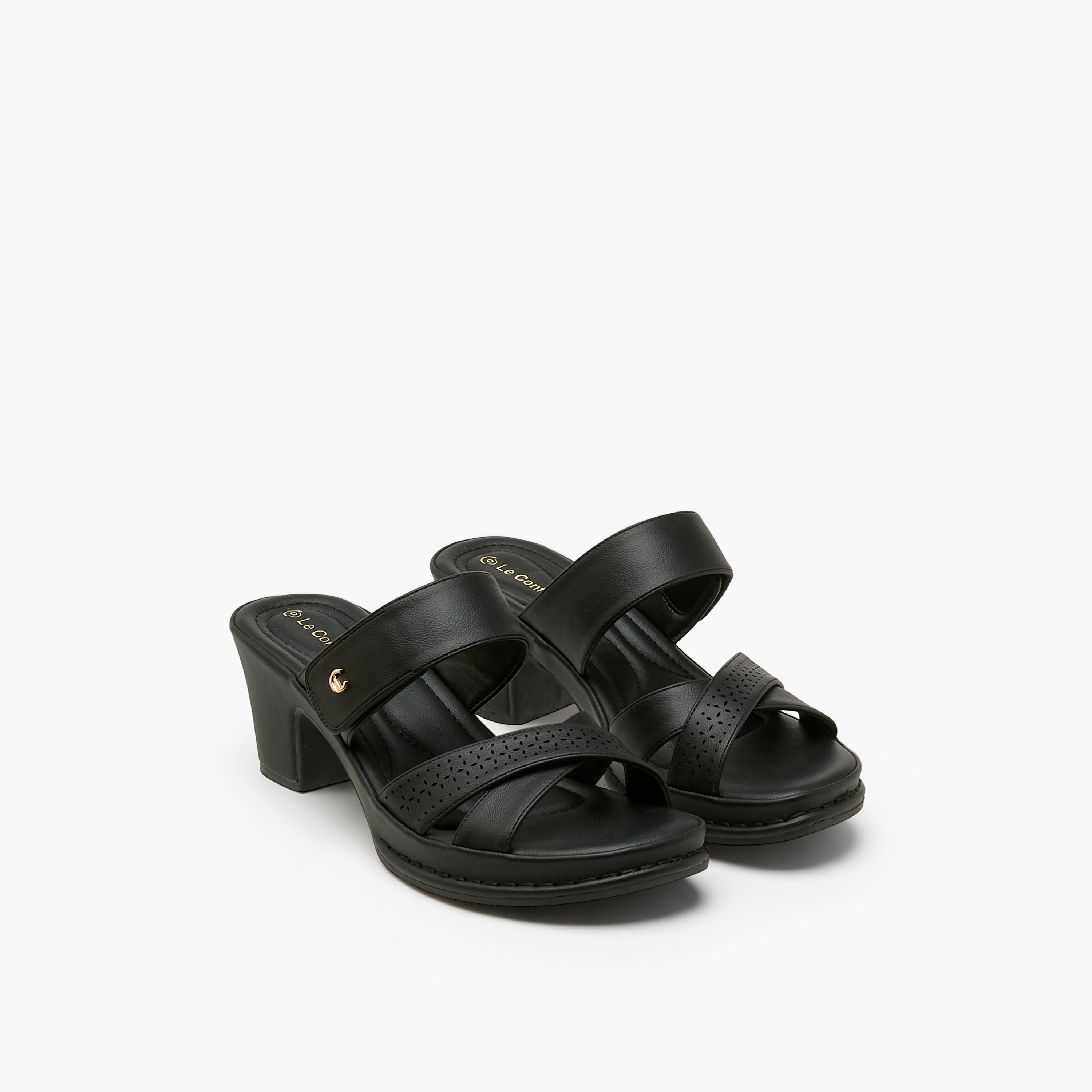 Le Confort Women Block Heel Sandals-women-shoes-sandals-heeled-image-1