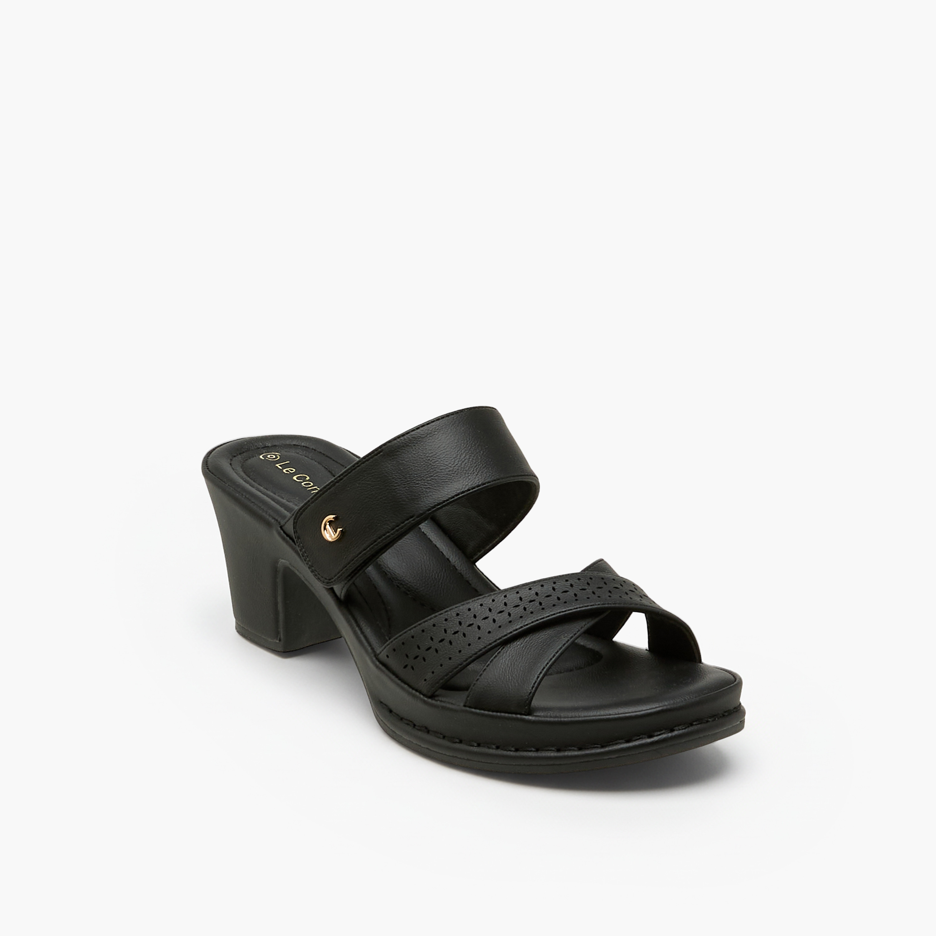 Le Confort Women Block Heel Sandals-women-shoes-sandals-heeled-image-2