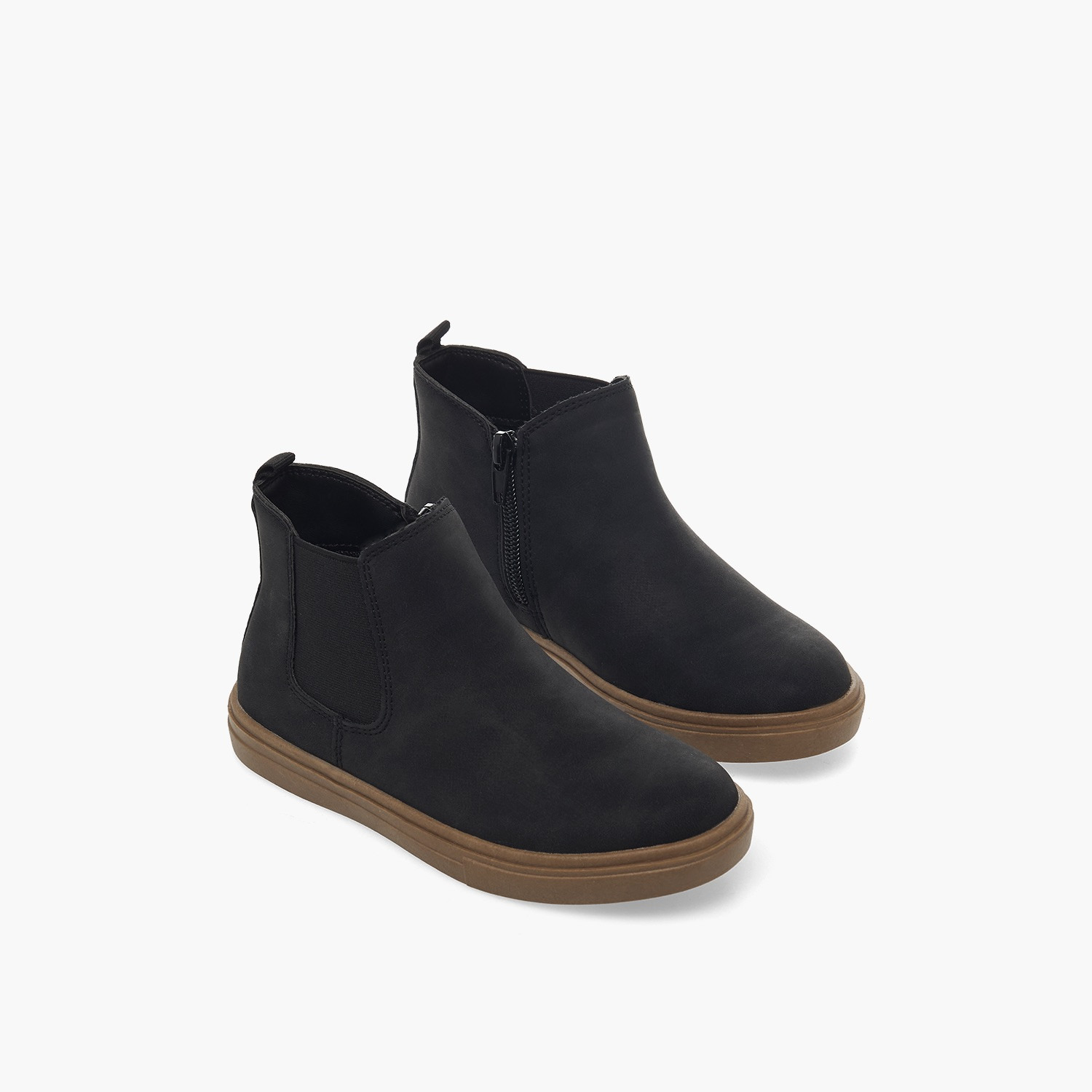 Juniors Boys Slip-On Ankle Boots-boys-shoes-boots-image-1