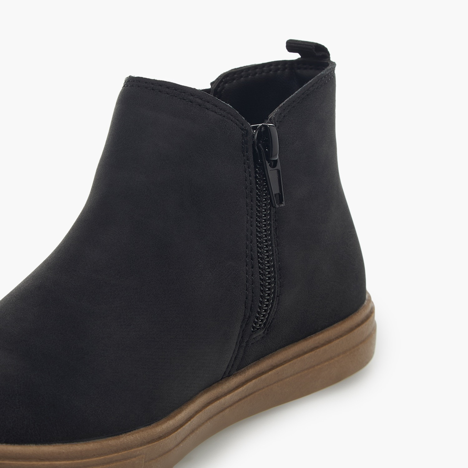 Juniors Boys Slip-On Ankle Boots-boys-shoes-boots-image-4