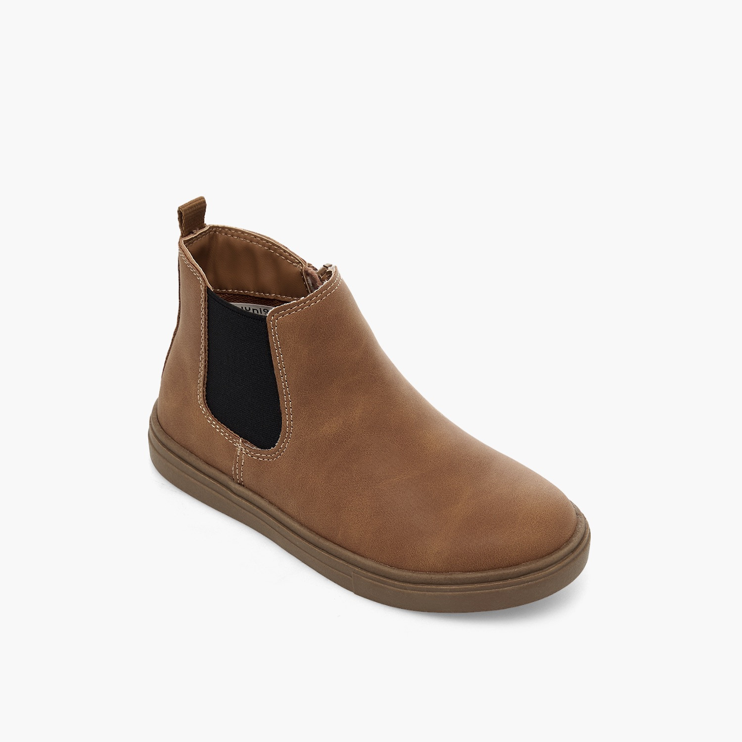Juniors Boys Slip-On Ankle Boots-boys-shoes-boots-image-2