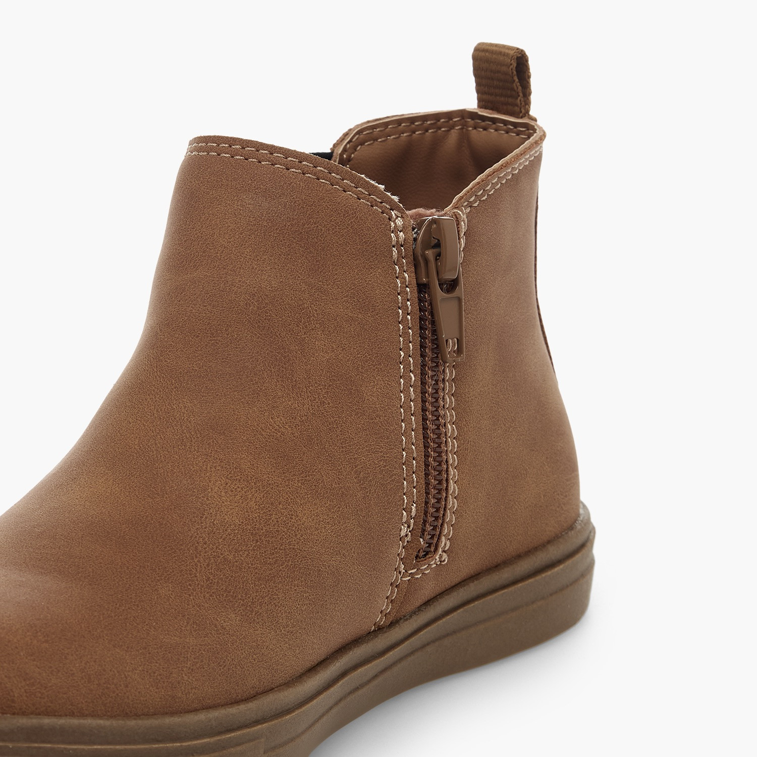 Juniors Boys Slip-On Ankle Boots-boys-shoes-boots-image-4