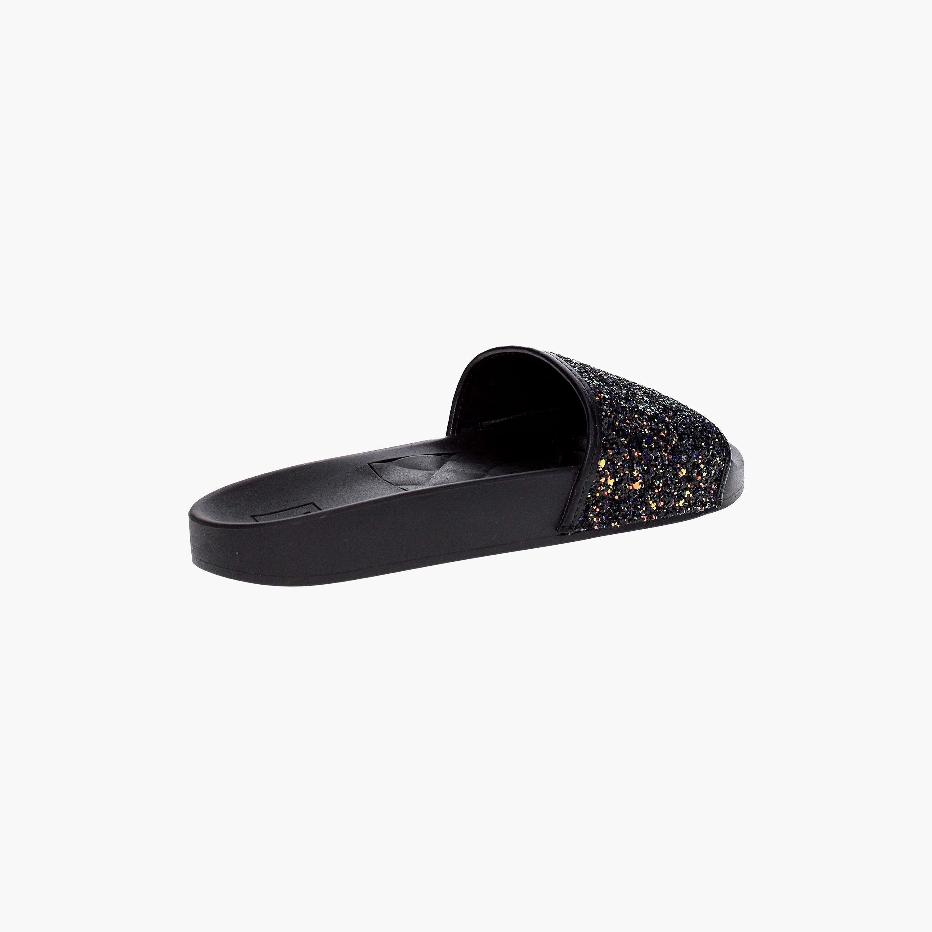 Moleca by Geoomnii Women's Glitter Detail Slides | 5414-107-12781         -women-shoes-sandals-flats-image-8