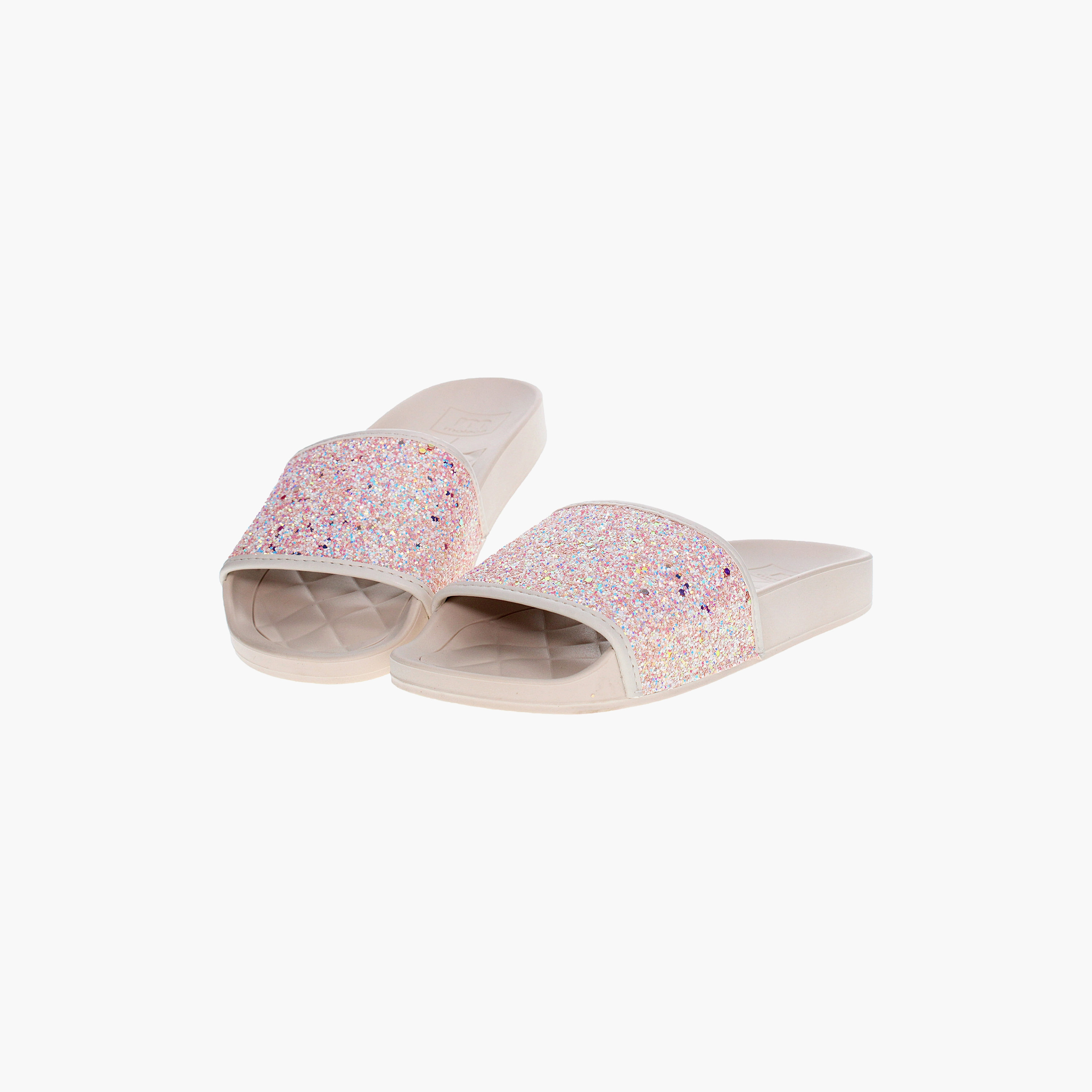 شبشب نسائي بتفاصيل لامعة من موليكا | 5414-107-12781-women-shoes-sandals-flats-image-1
