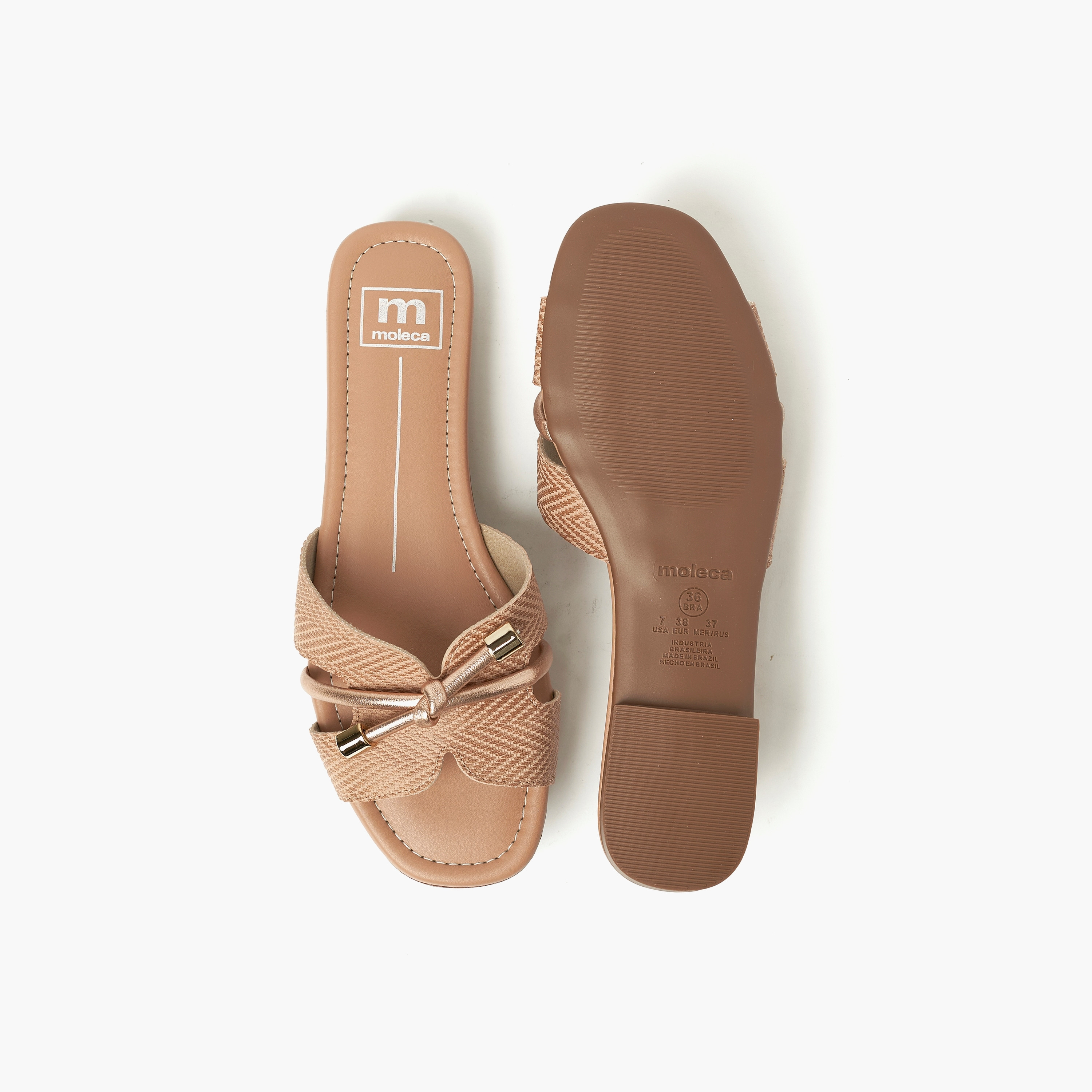Moleca by Geoomnii Women's Flat Slide Sandals | 5435-416-26353         -women-shoes-sandals-flats-image-4