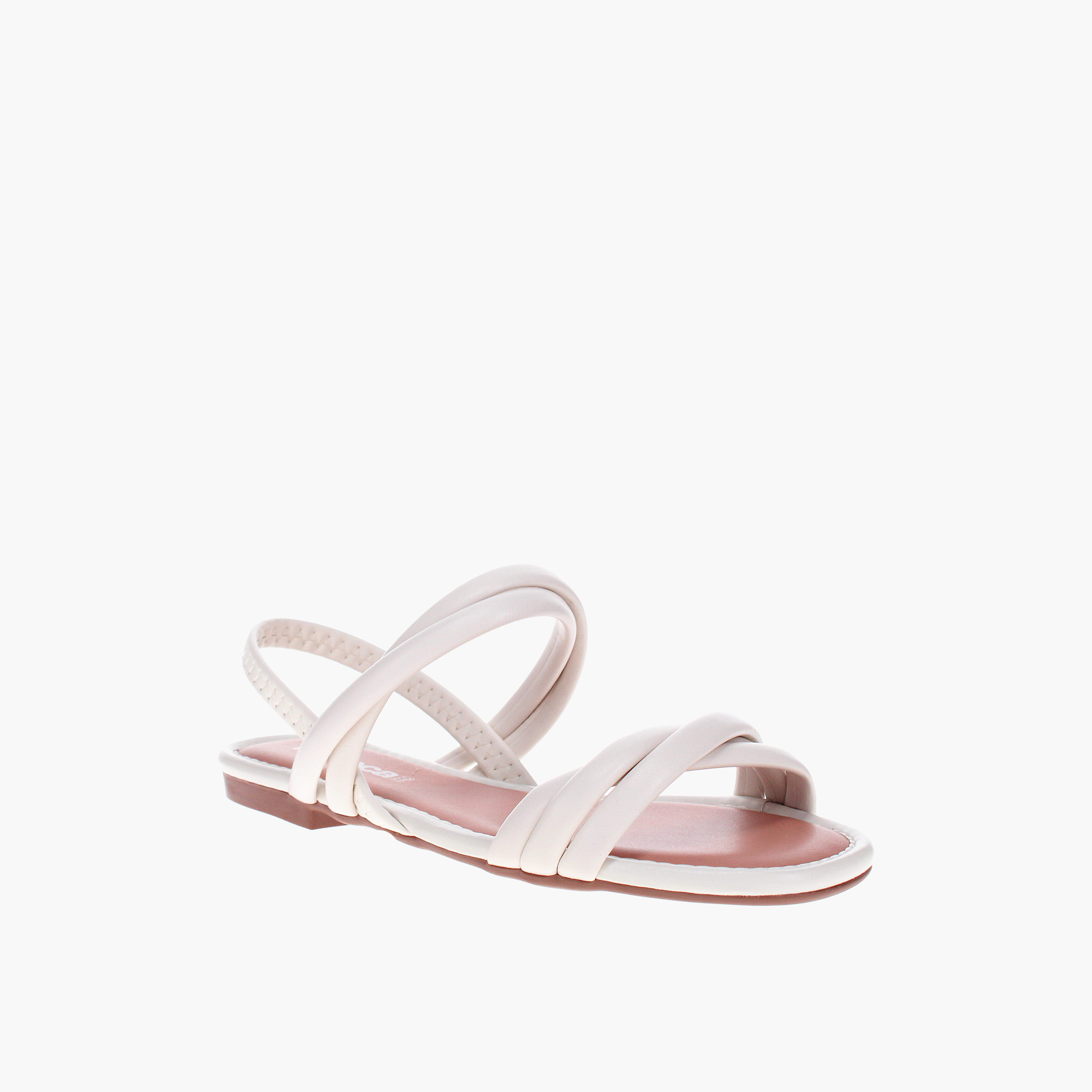 Moleca by Geoomnii Women's Elastic Aara Strap Sandals | 5435-542-27539-35312        -women-shoes-sandals-flats-image-1