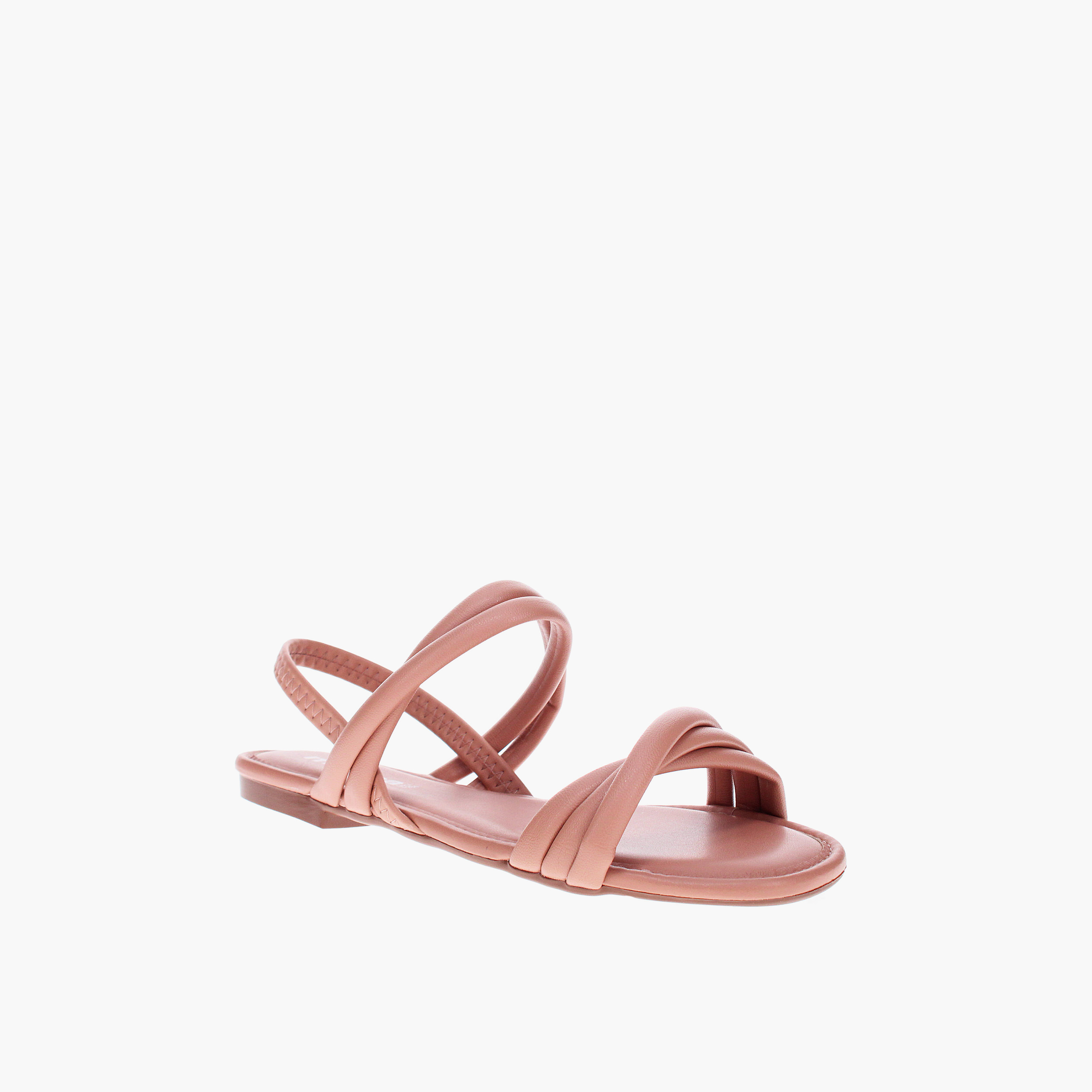 موليكا - صندل بحزام زين مرن للسيدات | 5435-542-27539-52531-women-shoes-sandals-flats-image-1