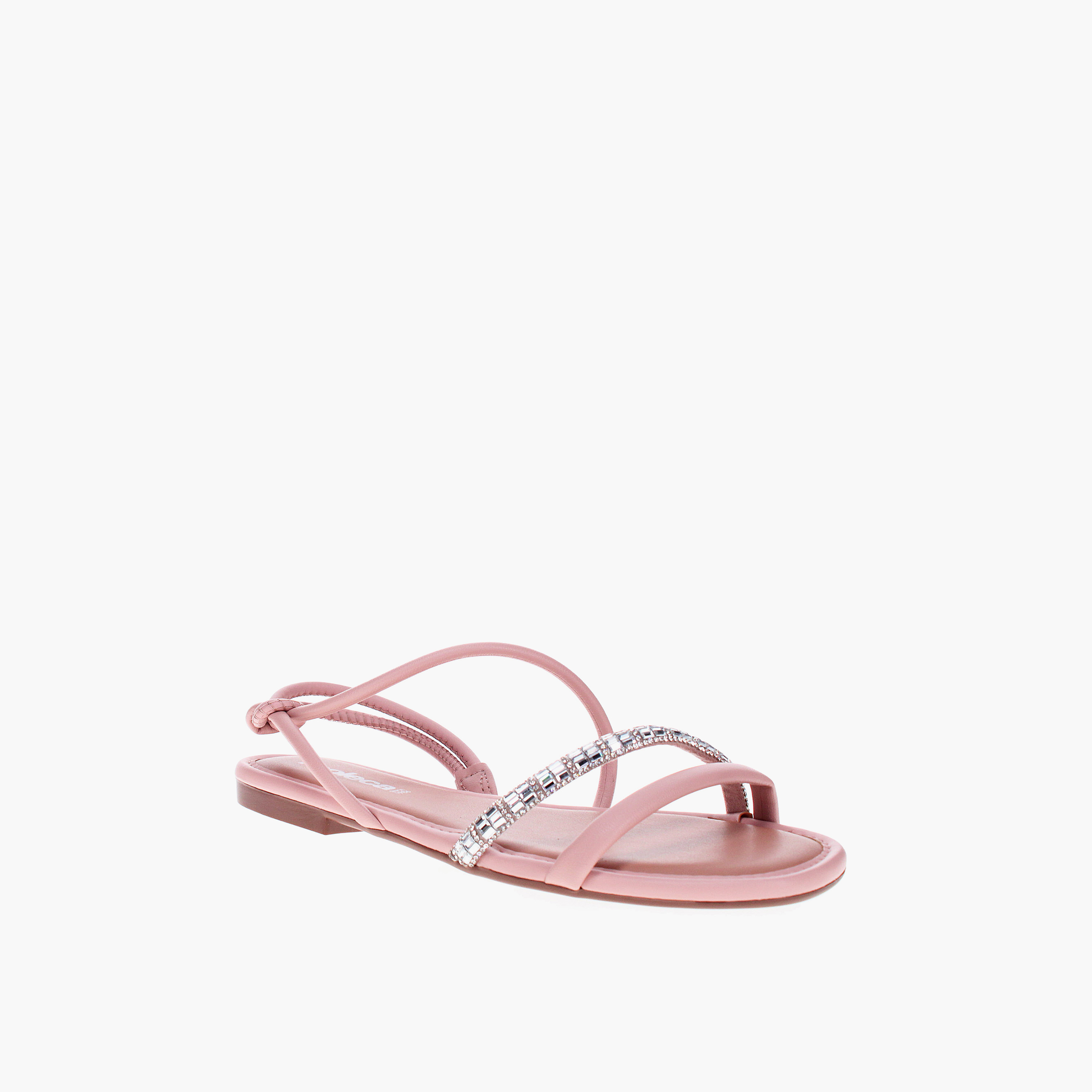 موليكا - صندل بحزام اما مرن للسيدات | 5435-543-27548-96600-women-shoes-sandals-flats-image-1