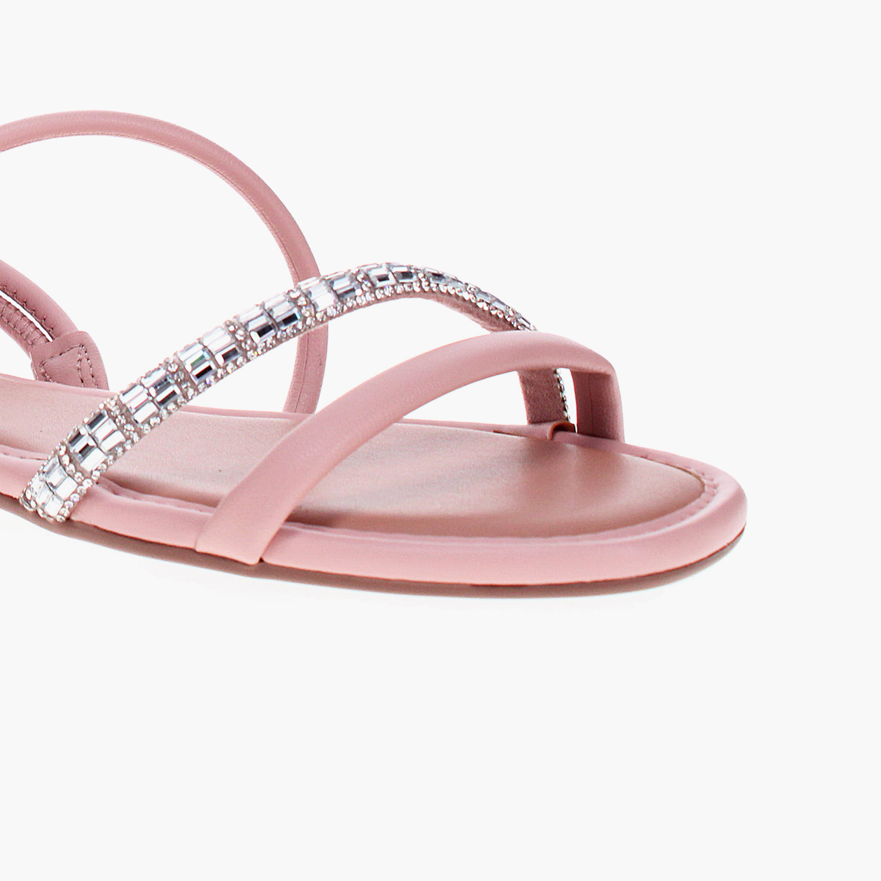 Moleca by Geoomnii Women's Elastic Ama Strap Sandals | 5435-543-27548-96600        -women-shoes-sandals-flats-image-5