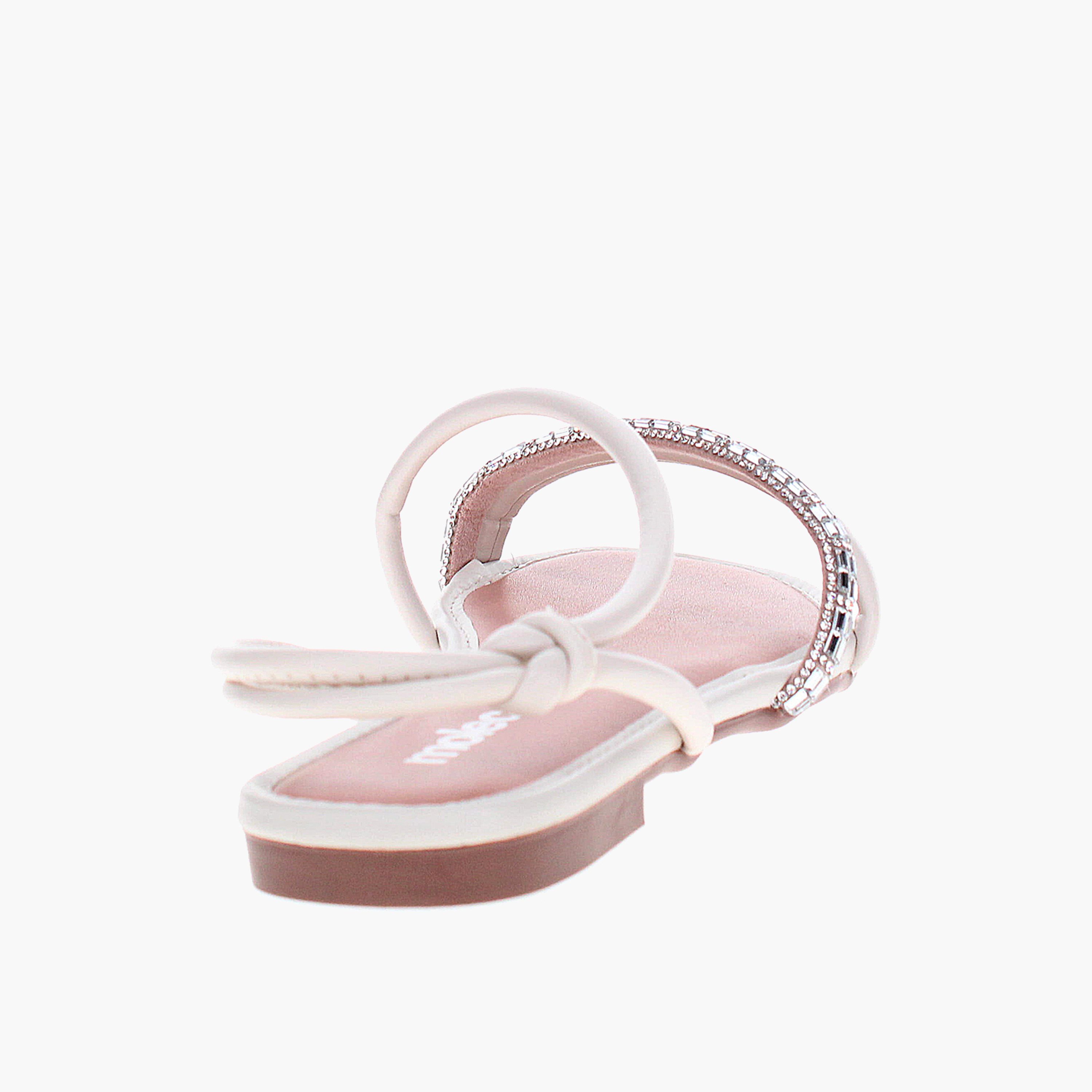 Moleca by Geoomnii Women's Elastic Iara Strap Sandals | 5435-543-27548-96604        -women-shoes-sandals-flats-image-2