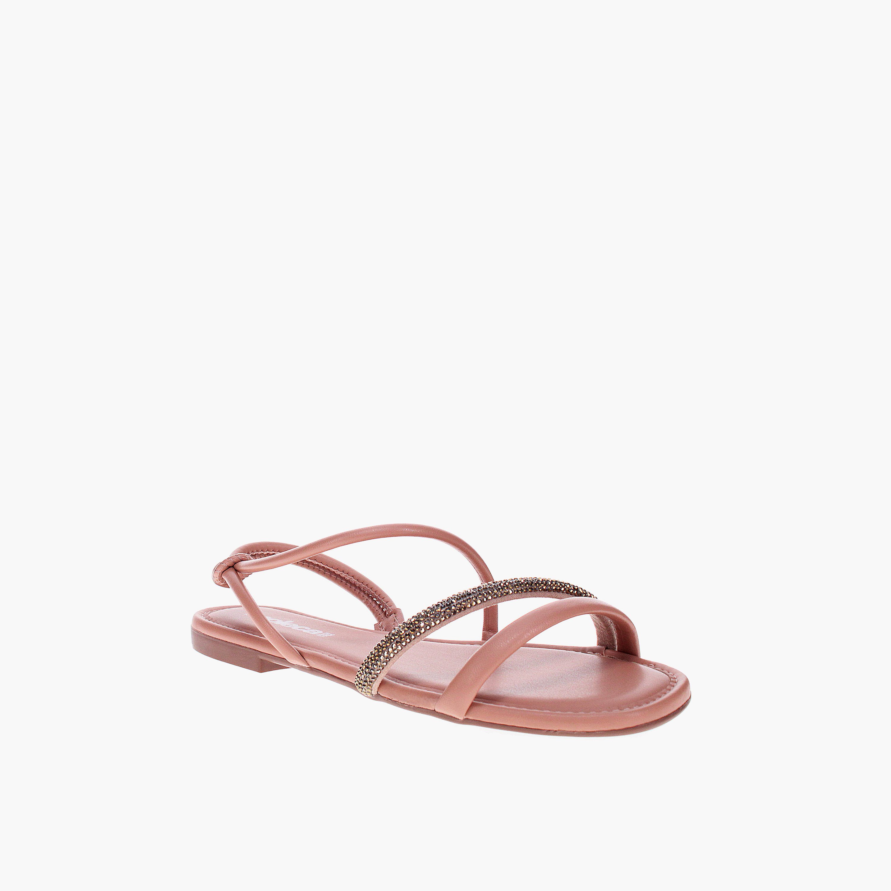 Moleca by Geoomnii Women's Elastic Faie Strap Sandals | 5435-543-28055-97559        -women-shoes-sandals-flats-image-1