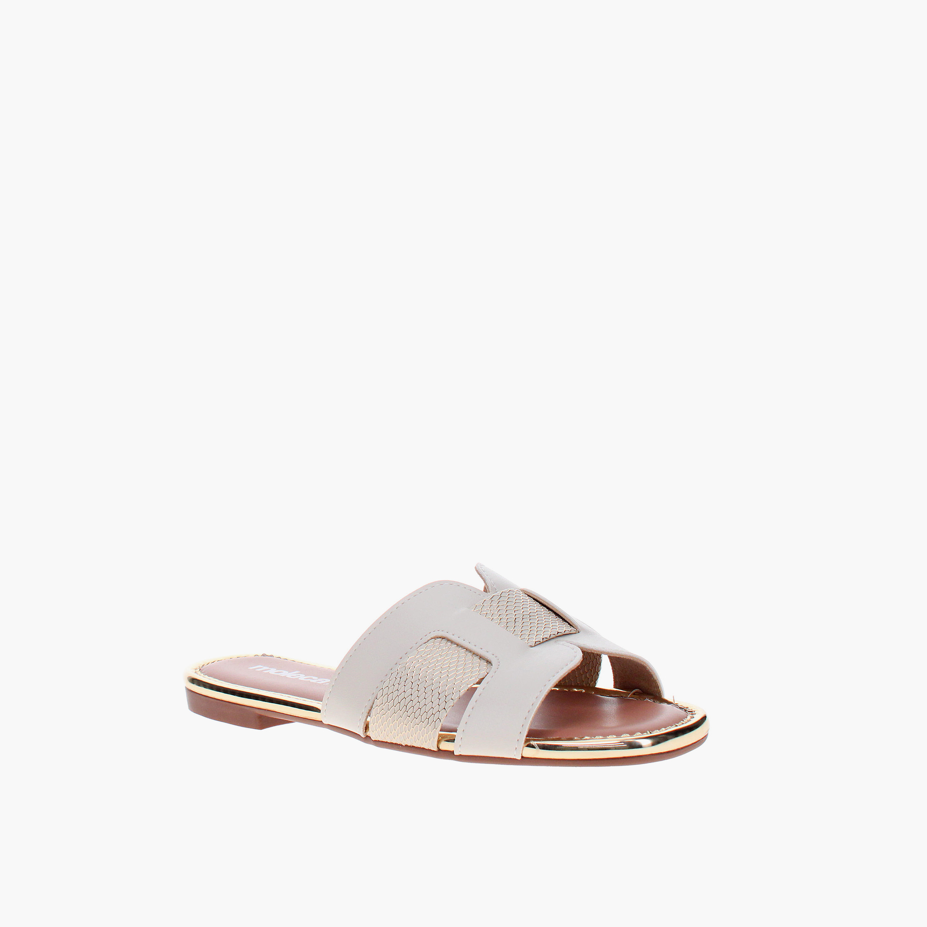 موليكا - صندل سينثيا المسطح سهل الارتداء للنساء | 5435-553-29850-95856-women-shoes-sandals-flats-image-1